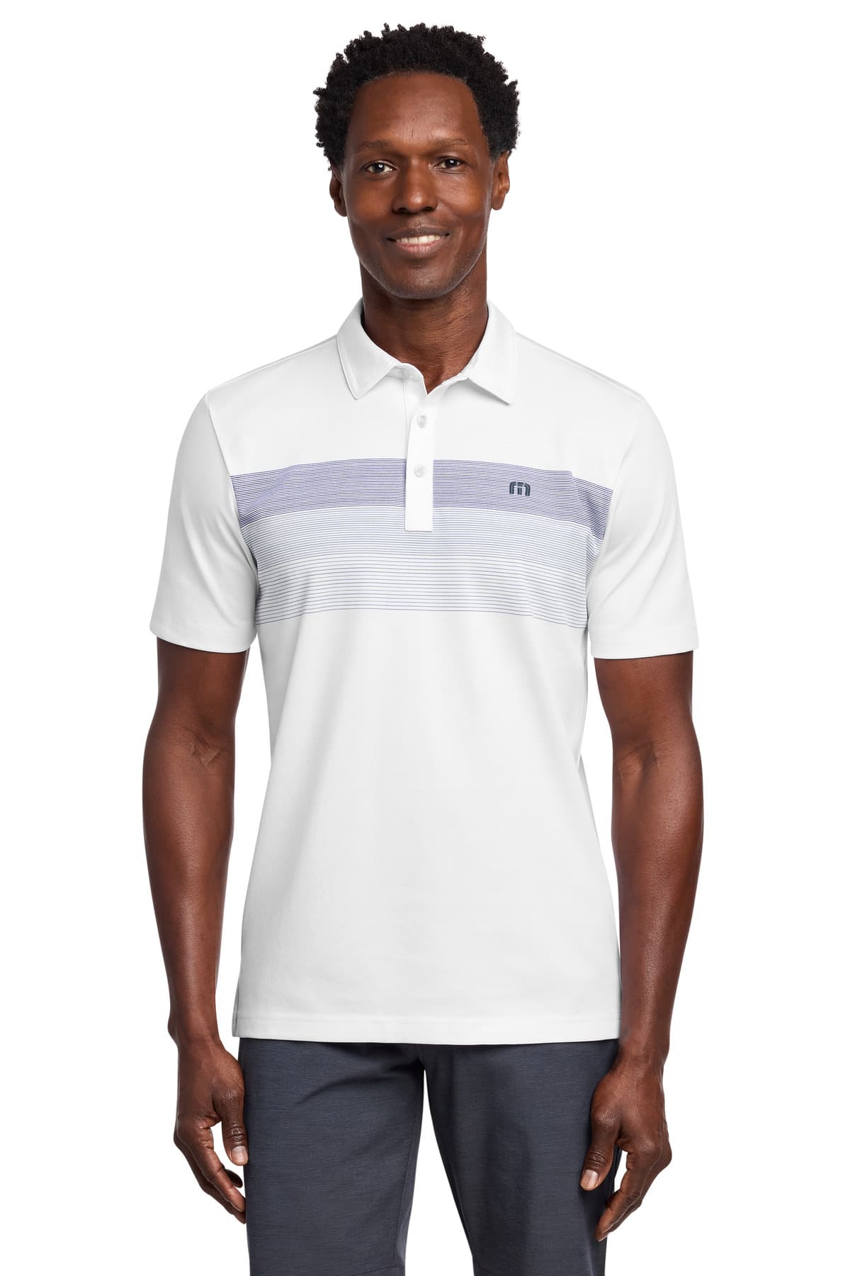 TravisMathew Coastal Chest Stripe Polo TM1MY402 thumbnail 4