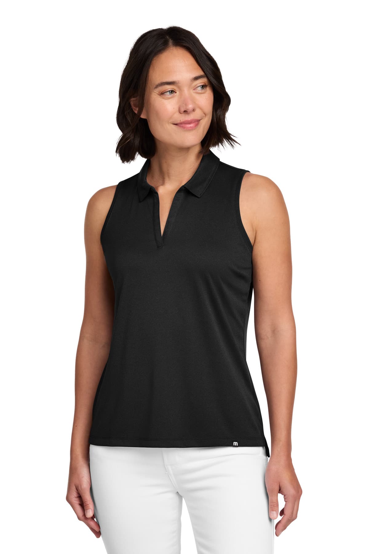 TravisMathew Women's Coto Performance Sleeveless Polo TM1WX001 thumbnail 4