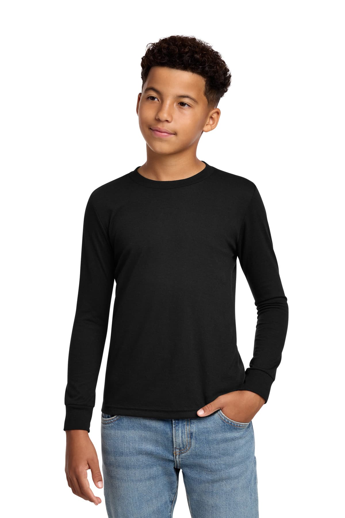 District ® Youth Perfect Tri ® Long Sleeve Tee DT132Y thumbnail 4