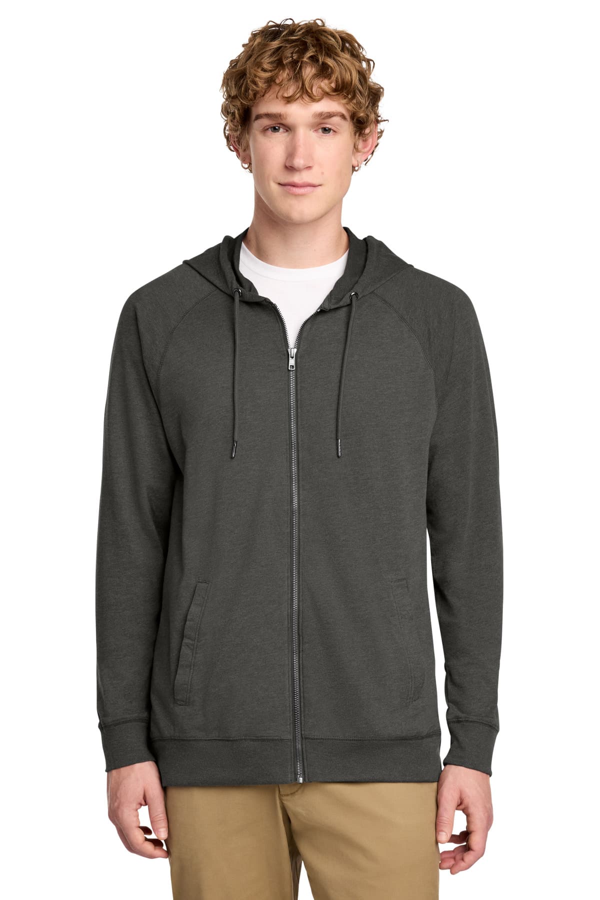 District ® Featherweight French Terry ™ Full-Zip Hoodie DT573 thumbnail 4