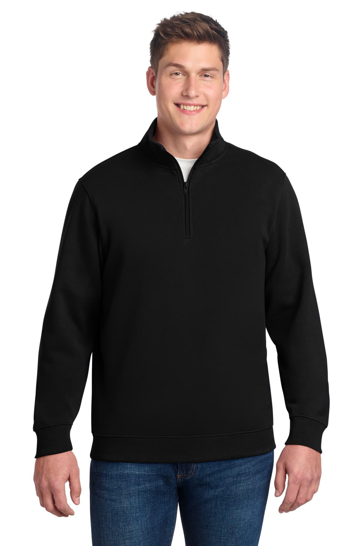 Sport-Tek ® Tall 1/4-Zip Sweatshirt. TST253 thumbnail 7