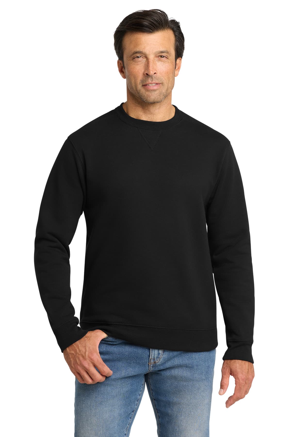 Volunteer Knitwear ™ Chore Fleece Crewneck VL130 thumbnail 4