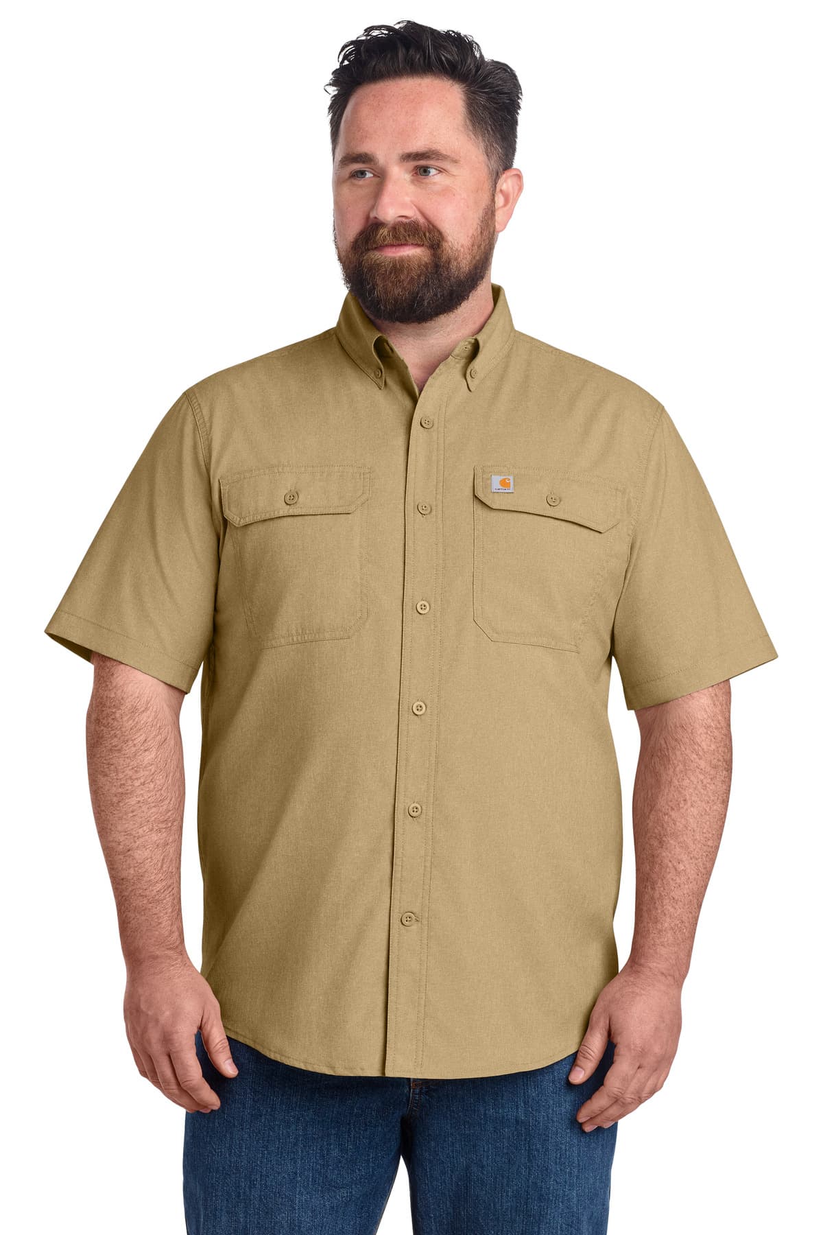Carhartt Force ® Solid Short Sleeve Shirt CT105292 thumbnail 4