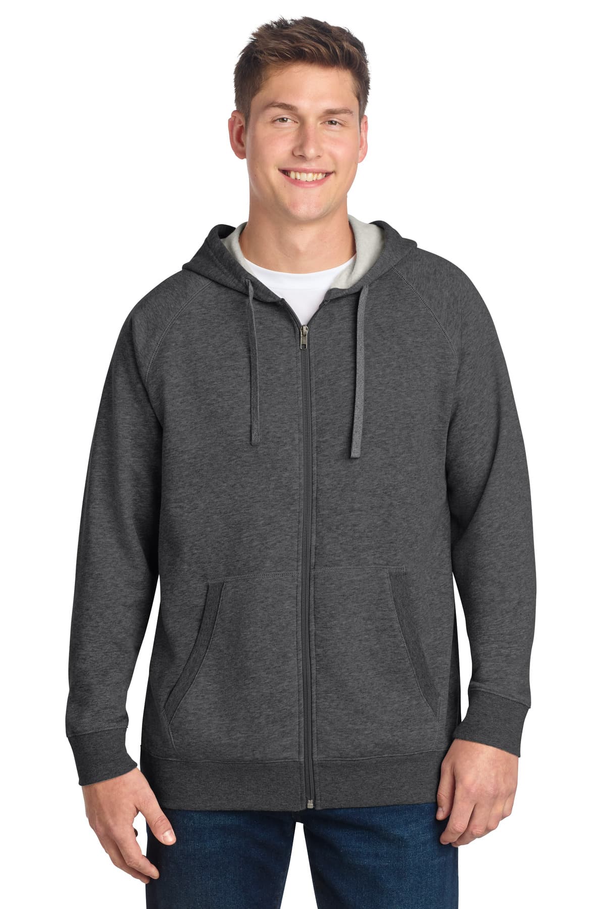 Sport-Tek ® Drive Fleece Hooded Full-Zip STF201 thumbnail 4
