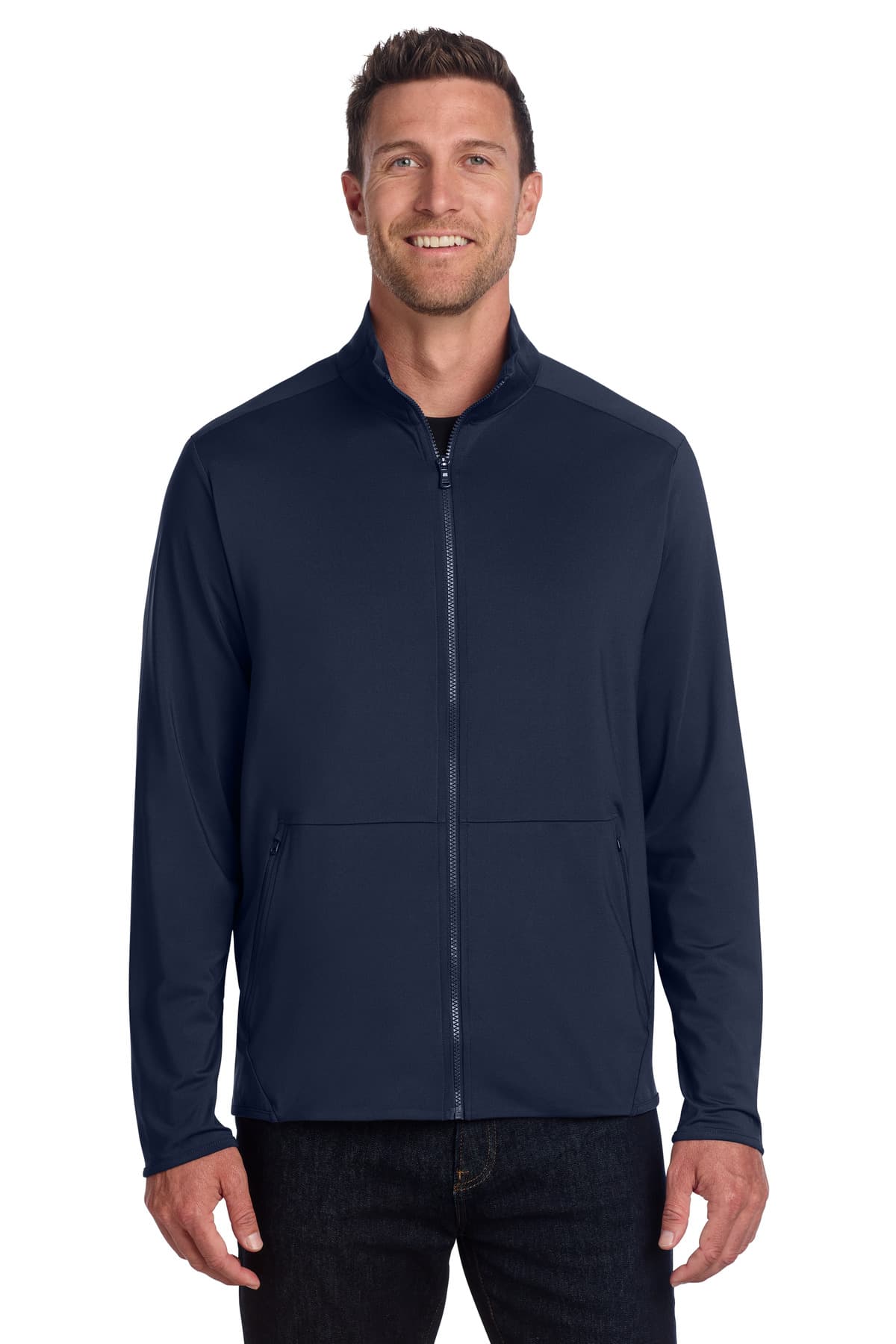 Port Authority ® Accord Stretch Fleece Full-Zip K595 thumbnail 4