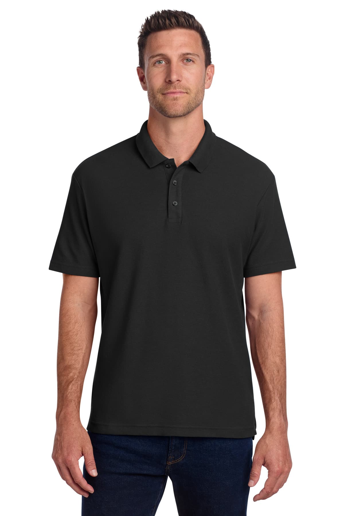 Port Authority ® C-FREE ® Cotton Blend Pique Polo K867 thumbnail 6