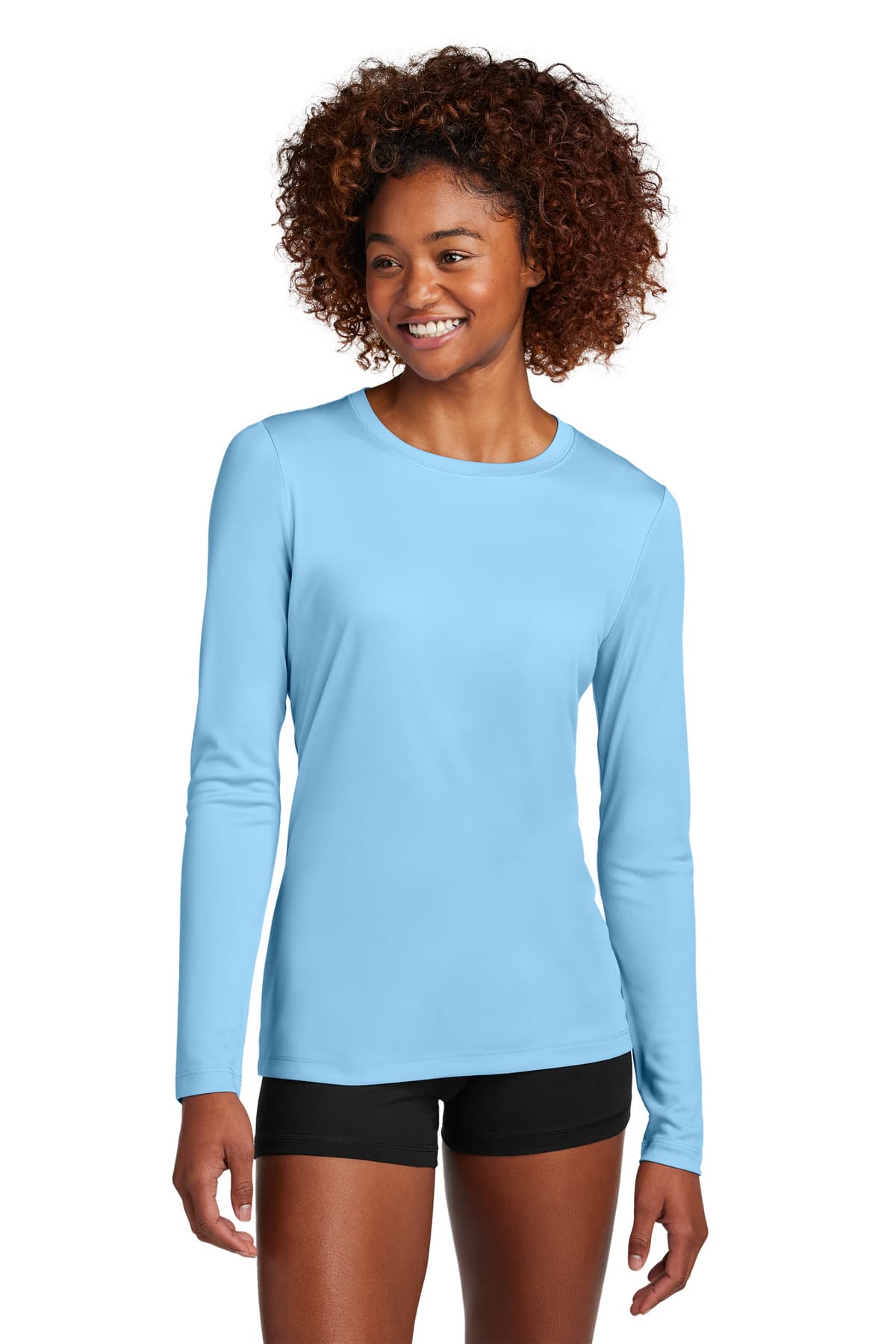 Sport-Tek ® Women's Posi-UV ® Pro Long Sleeve LST420LS thumbnail 2