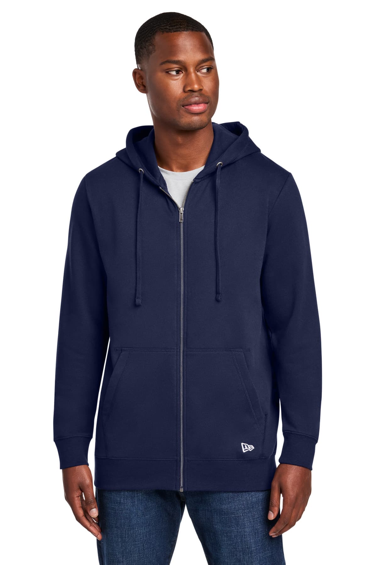 New Era ® Comeback Fleece Full-Zip Hoodie NEA551 thumbnail 6