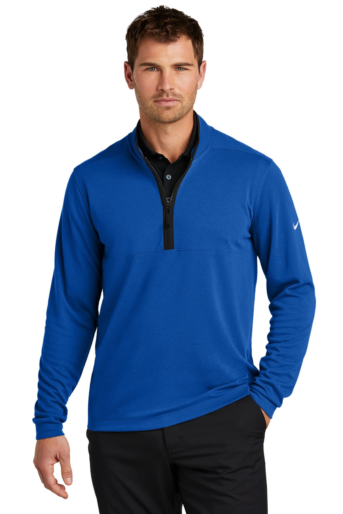 Nike Textured 1/2-Zip Cover-Up NKDX6702 thumbnail 4