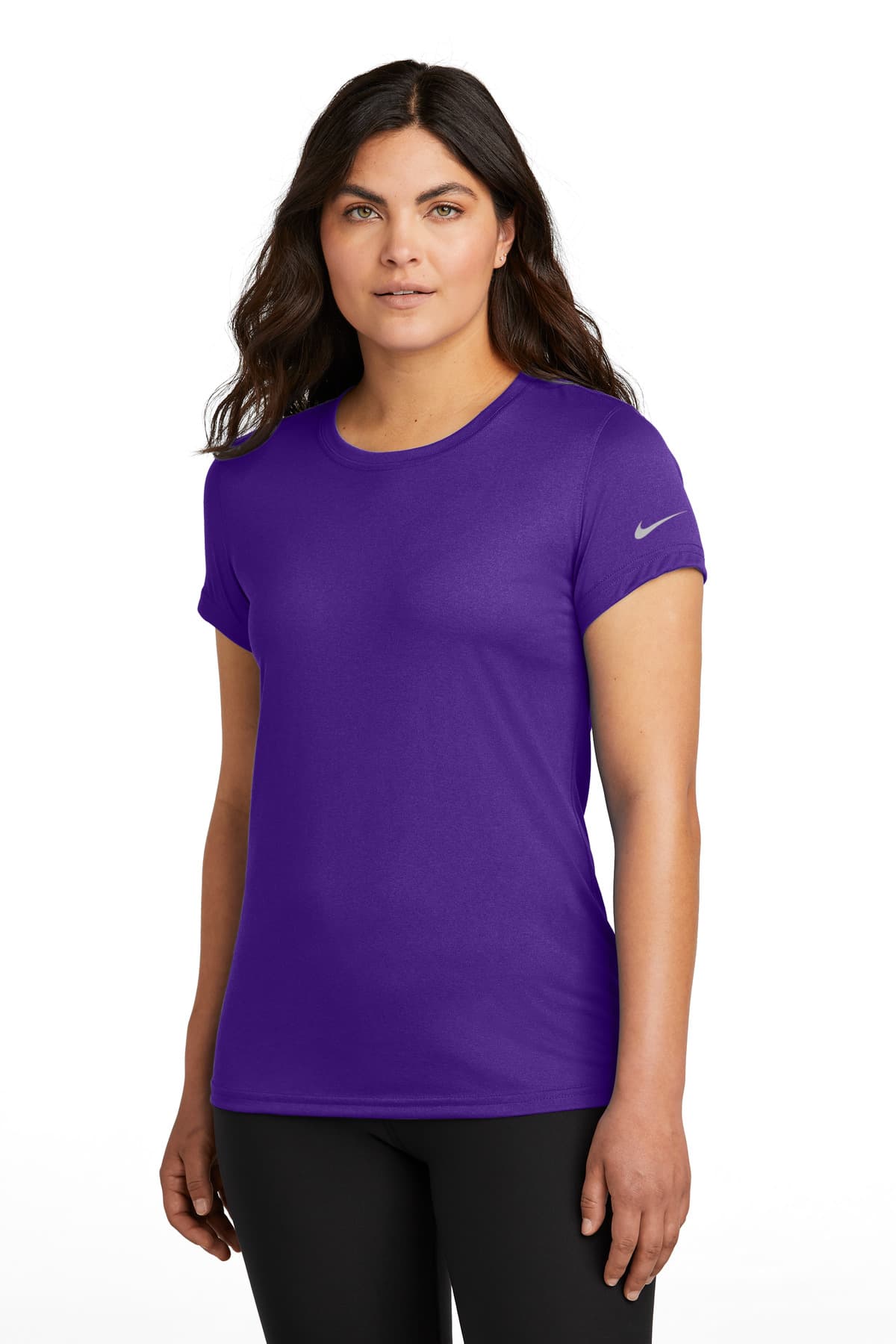 Nike Women's Swoosh Sleeve rLegend Tee NKDX8734 thumbnail 2