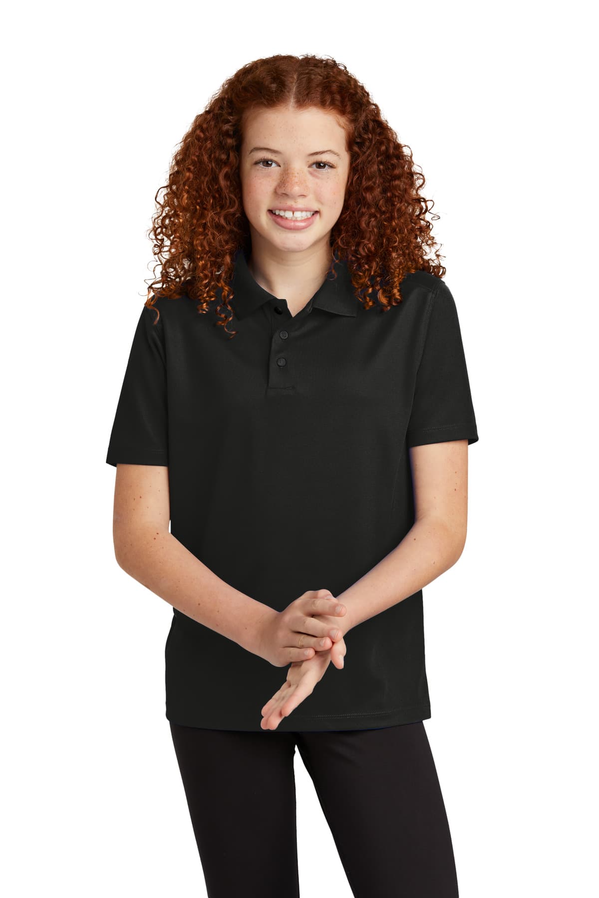 Sport-Tek ® Youth UV Micropique Polo YST740 thumbnail 5