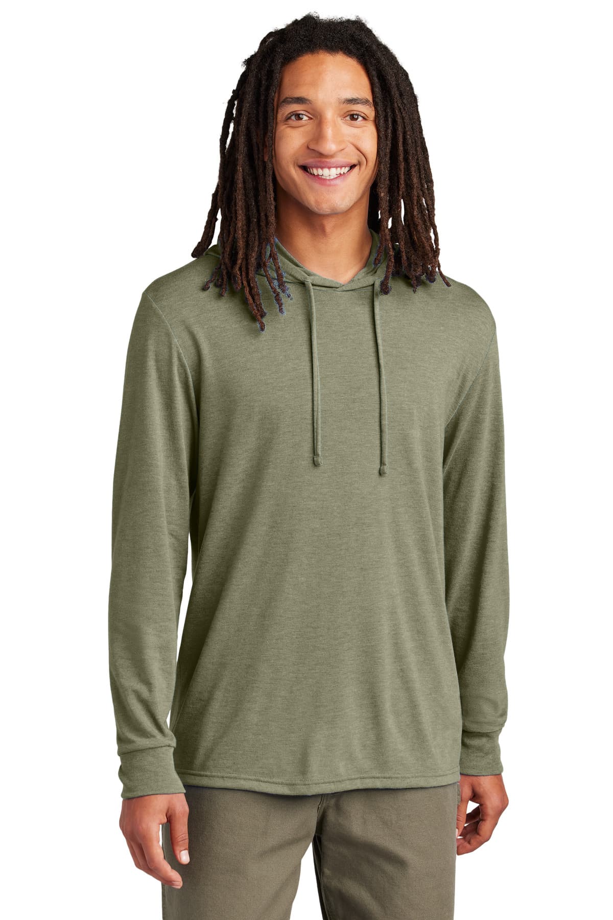 Allmade ® Unisex Tri-Blend Hoodie Tee AL6003 thumbnail 6