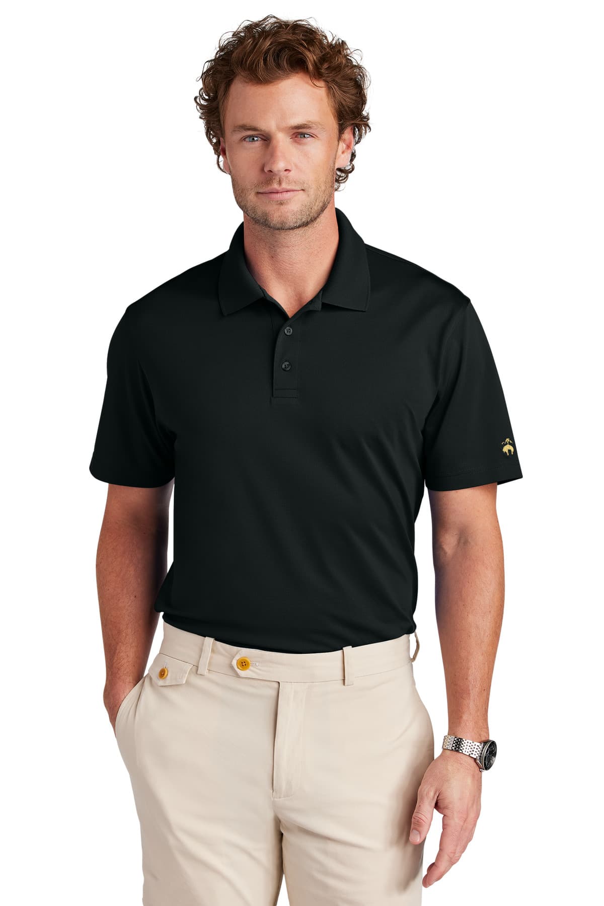 Brooks Brothers ® Mesh Pique Performance Polo BB18220 thumbnail 6