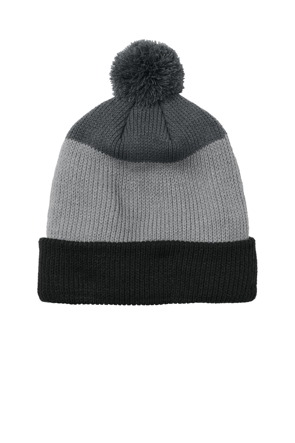 Port Authority ® Cozy Striped Pom Beanie C979