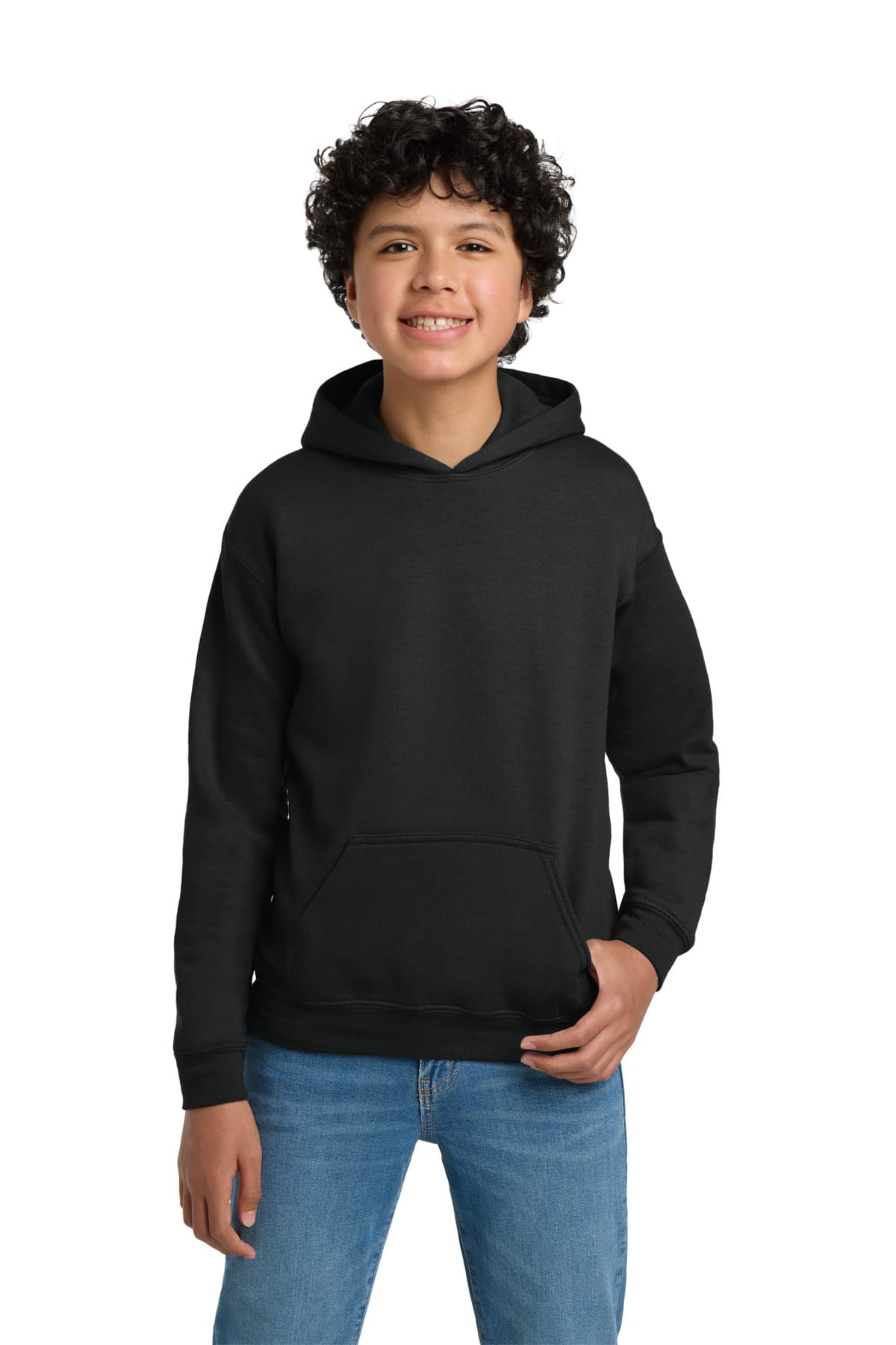 Gildan ® - Youth Heavy Blend™ Hooded Sweatshirt. 18500B thumbnail 6