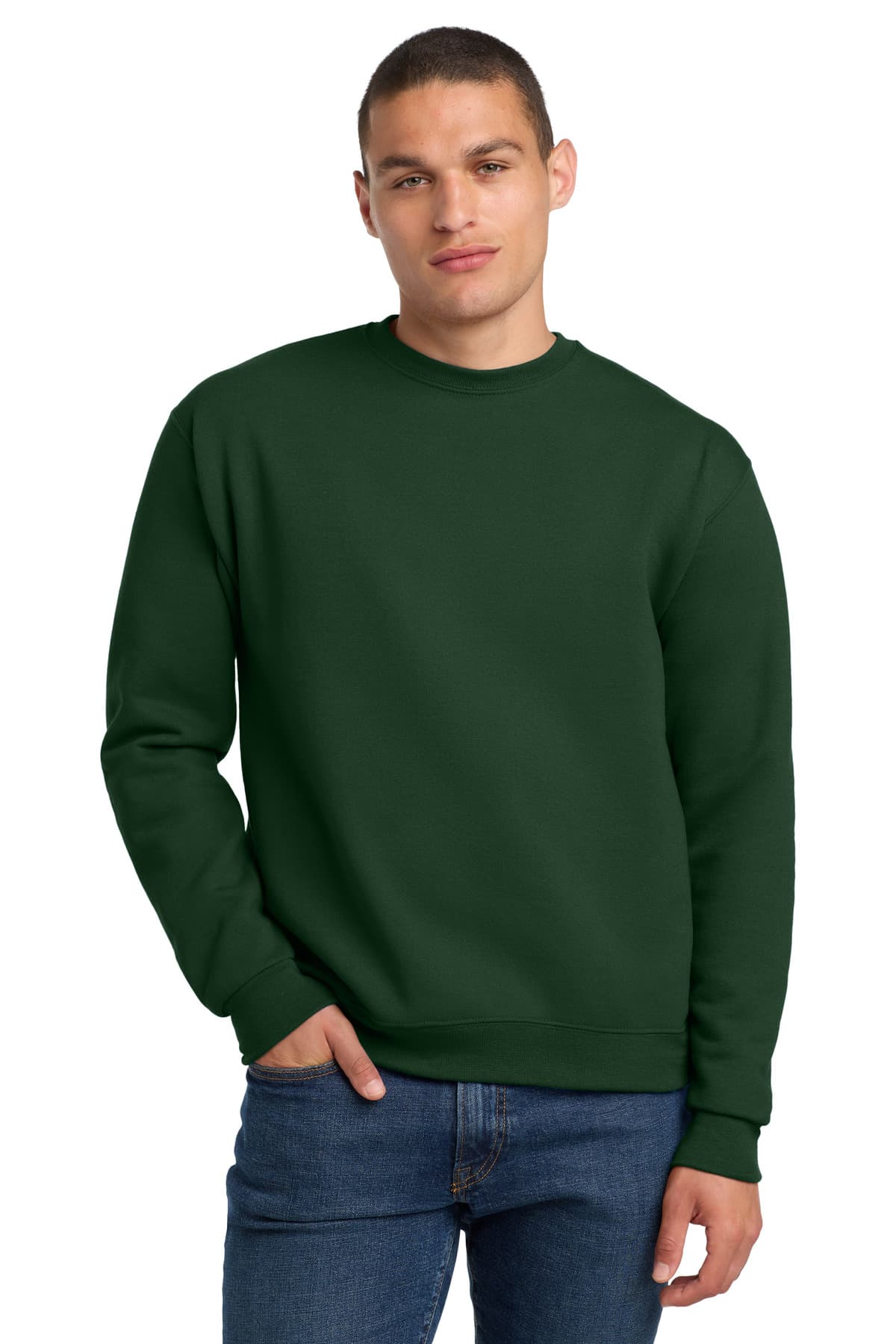 Jerzees ® Super Sweats ® NuBlend ® - Crewneck Sweatshirt. 4662M thumbnail 6