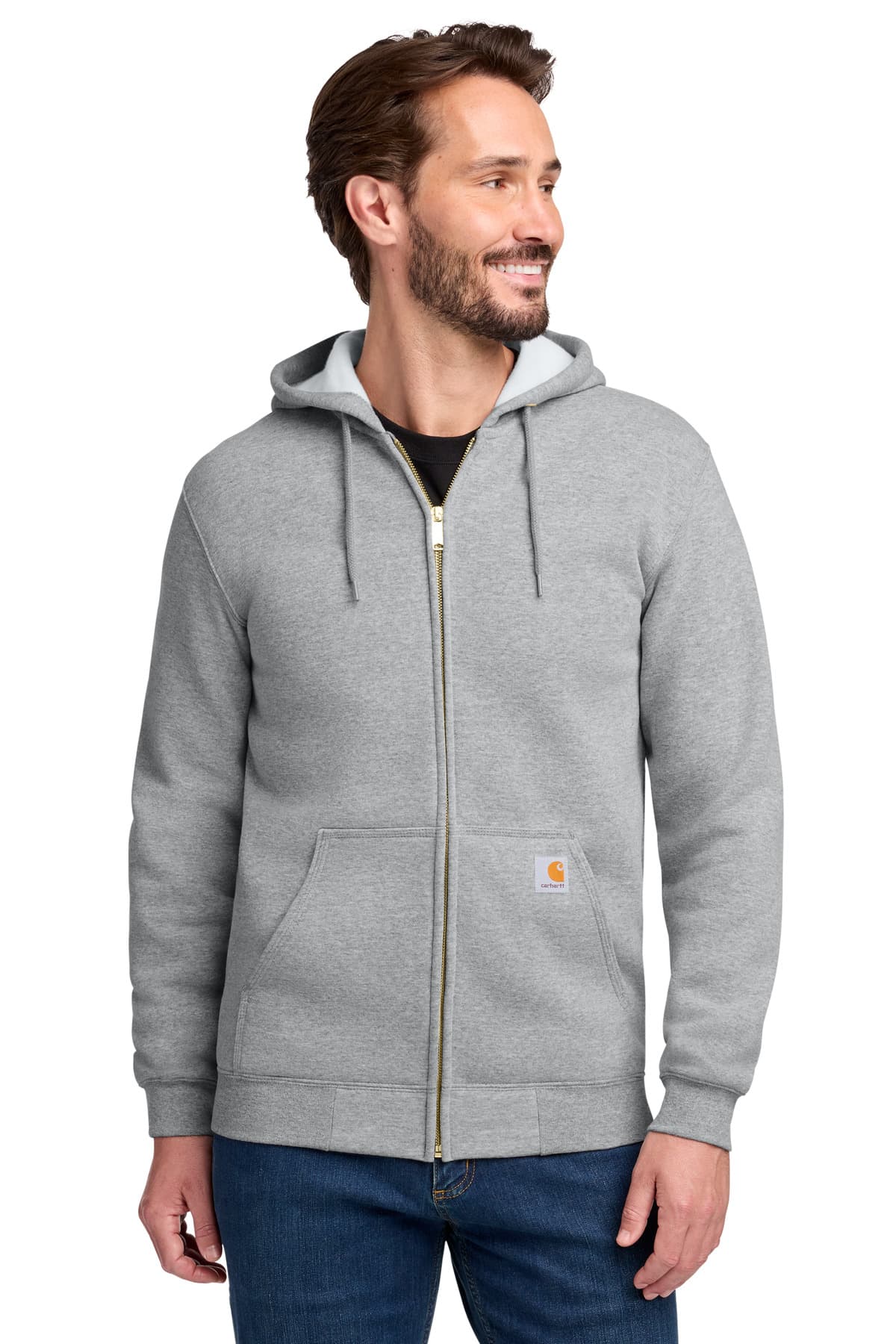 Carhartt ® Midweight Hooded Zip-Front Sweatshirt. CTK122 thumbnail 6