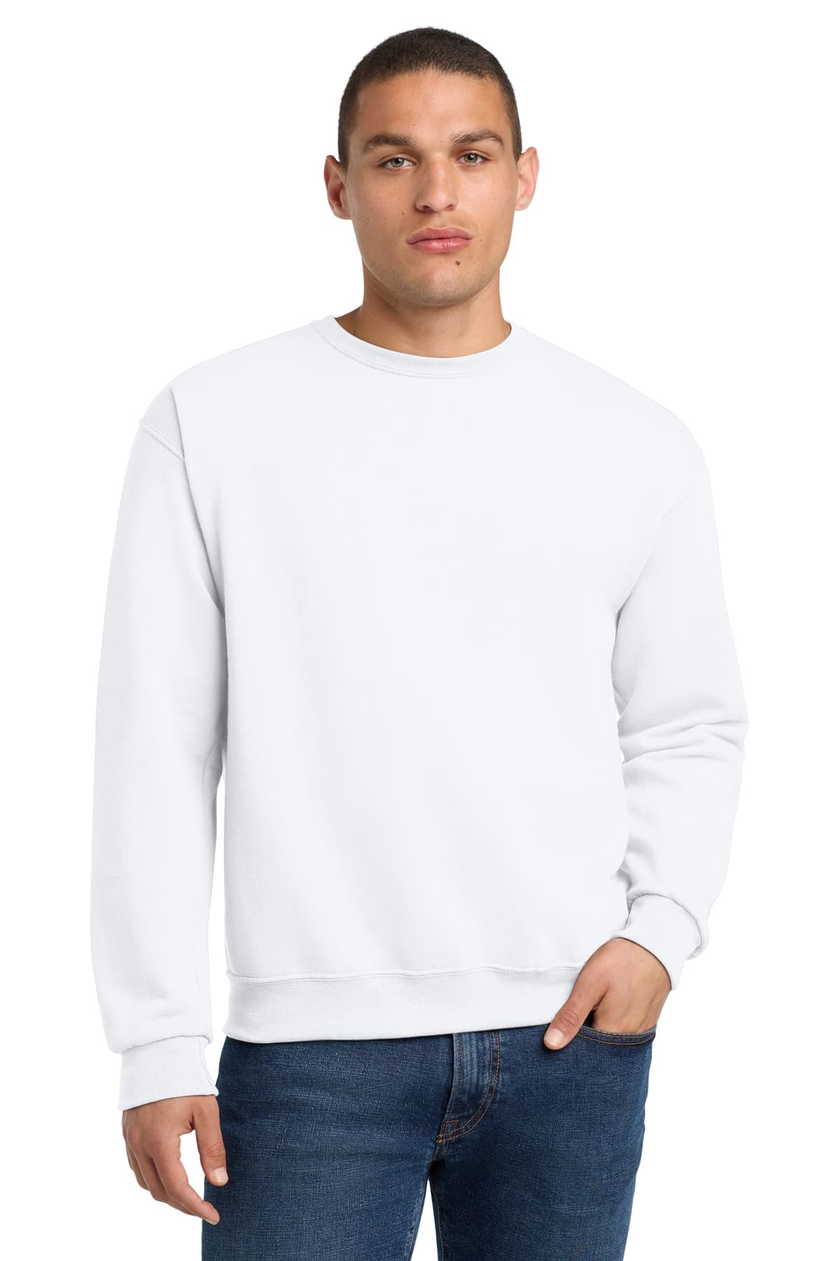 Jerzees ® - NuBlend ® Crewneck Sweatshirt. 562M thumbnail 6