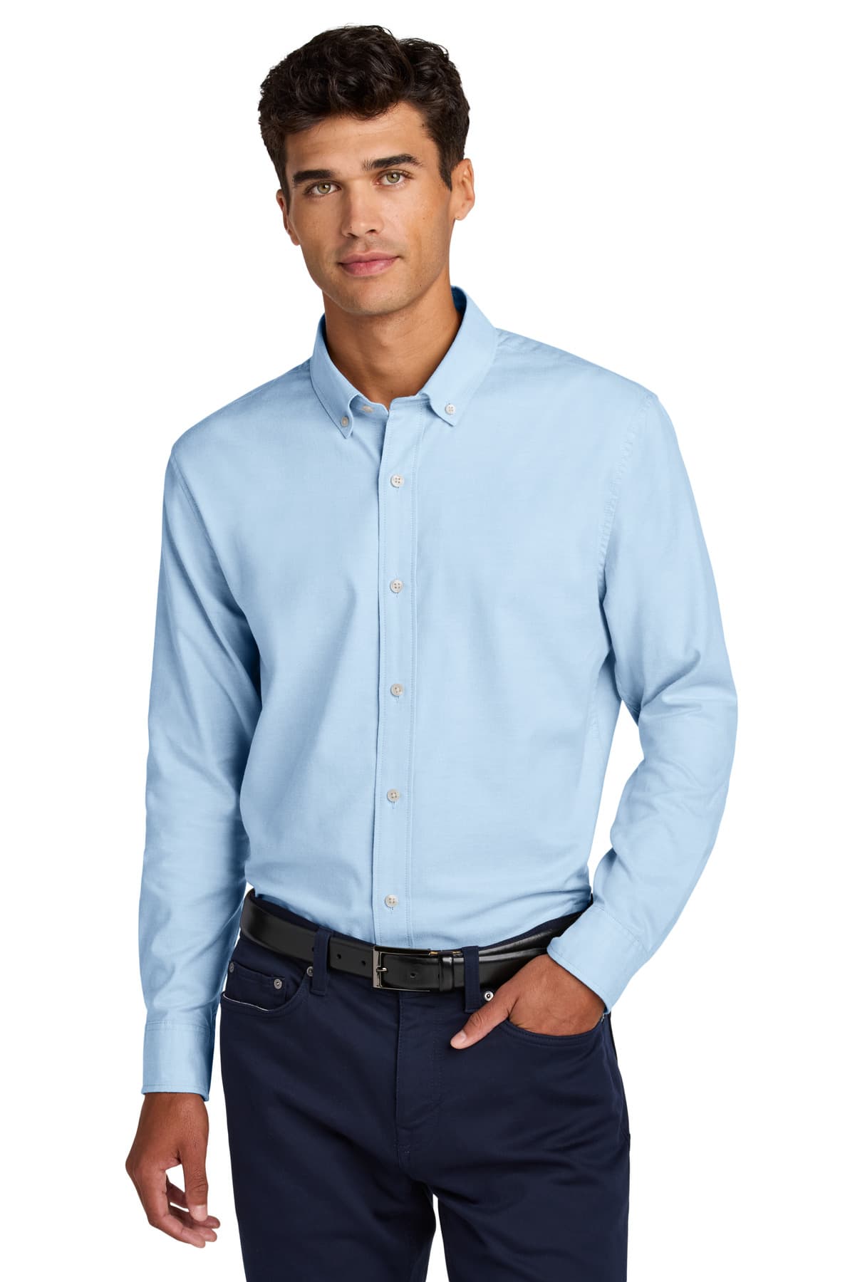 Mercer+Mettle ® Long Sleeve Modern Oxford Shirt MM2002 thumbnail 7