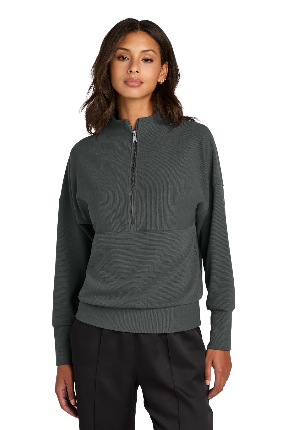 Mercer+Mettle ® Women's Linear Texture 1/4-Zip MM3041 thumbnail 6