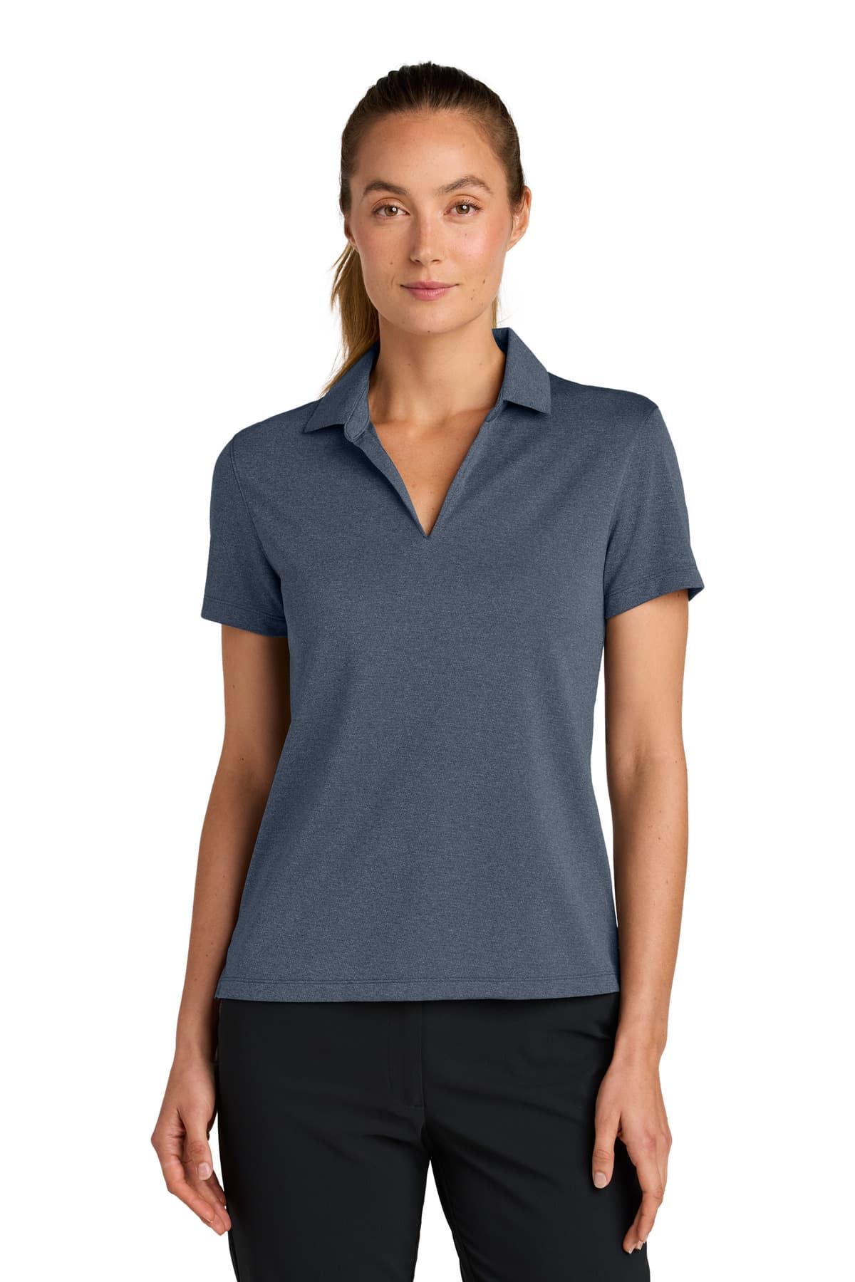 Nike Women's Dri-FIT Smooth Heather Polo NKFQ4793 thumbnail 6