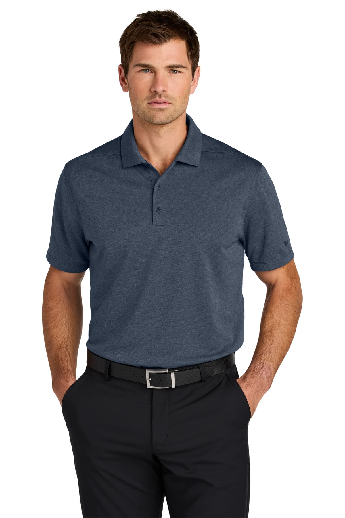 Nike Dri-FIT Smooth Heather Polo NKFQ4794 thumbnail 6