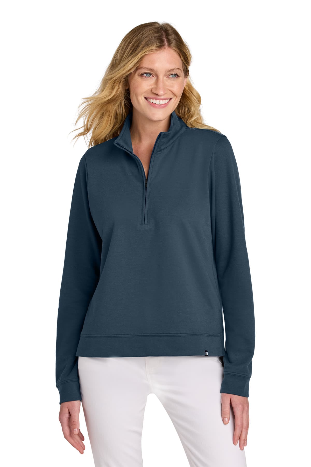 TravisMathew Women's Coveside 1/2-Zip TM1LD007 thumbnail 7