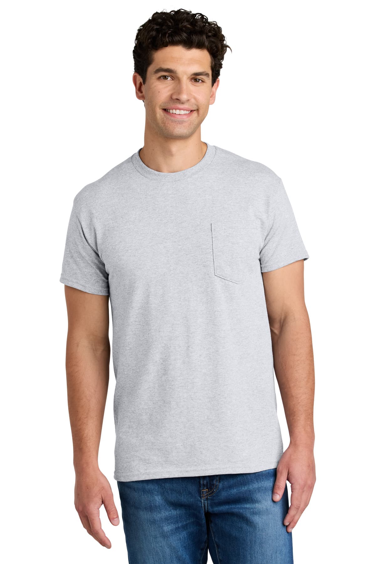 Gildan ® - DryBlend ® 50 Cotton/50 Poly Pocket T-Shirt. 8300 thumbnail 6