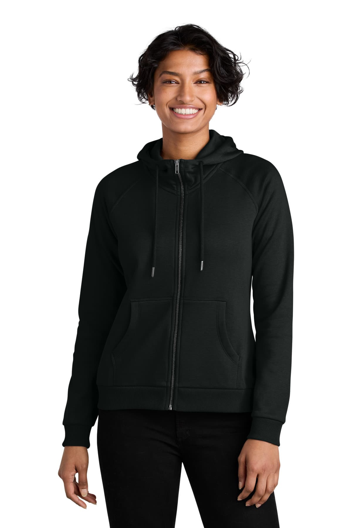 Allmade ® Women's Organic CVC Fleece Full-Zip Hoodie AL5003 thumbnail 6