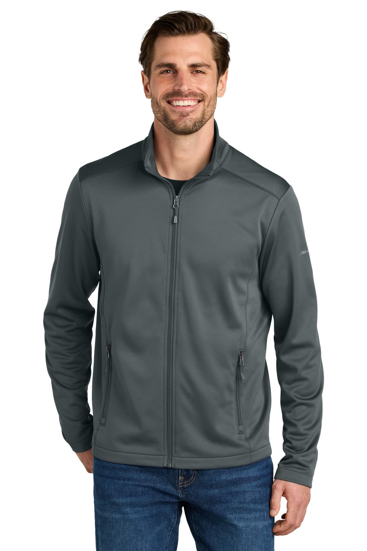 Eddie Bauer ® Smooth Mid Layer Fleece Full-Zip EB2460 thumbnail 7