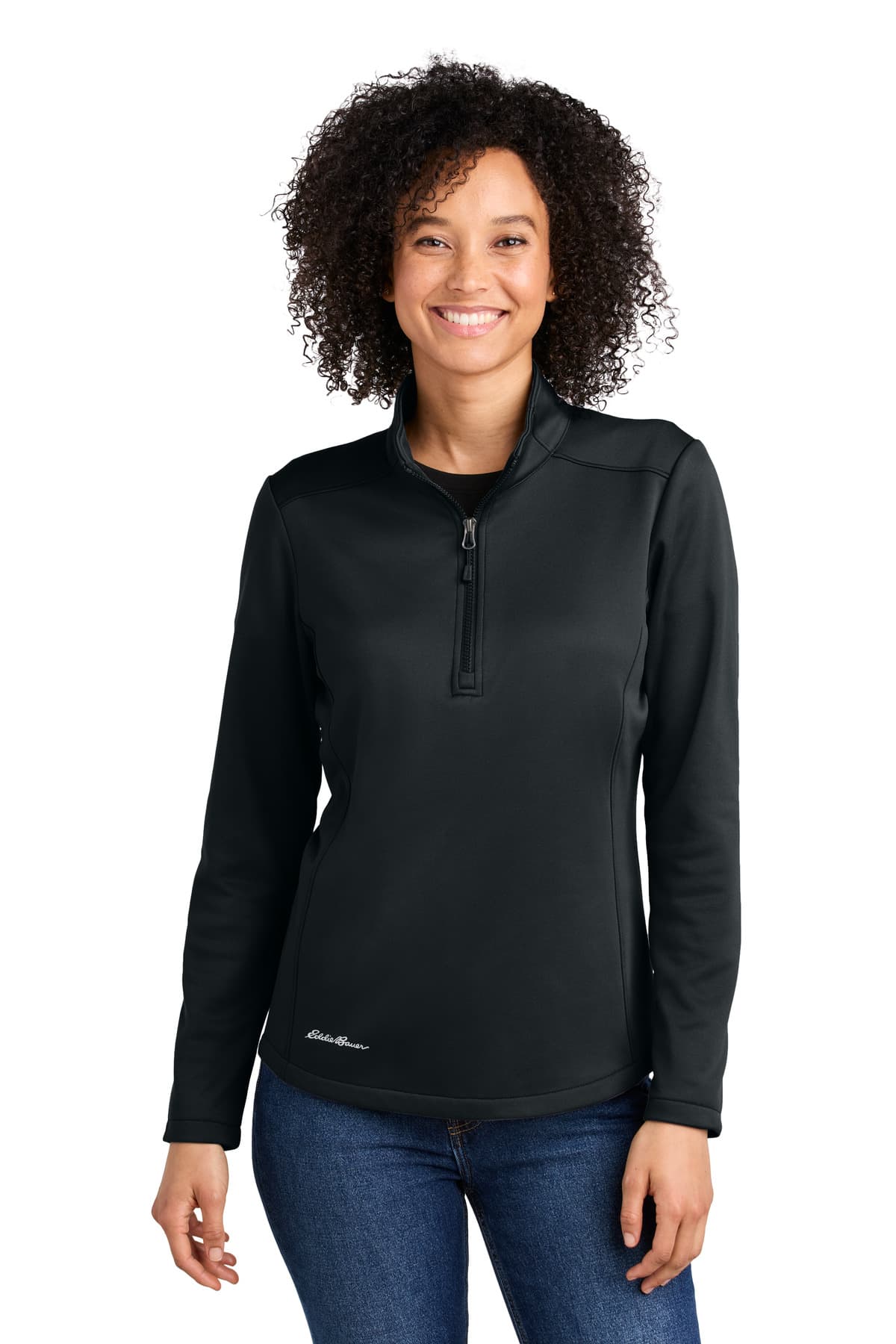 Eddie Bauer ® Women's Smooth Mid Layer Fleece 1/2-Zip EB2370 thumbnail 6