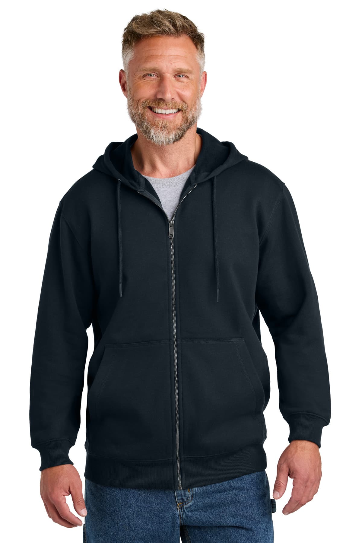 CornerStone ® Tough Fleece Full-Zip Hoodie CSF631 thumbnail 6