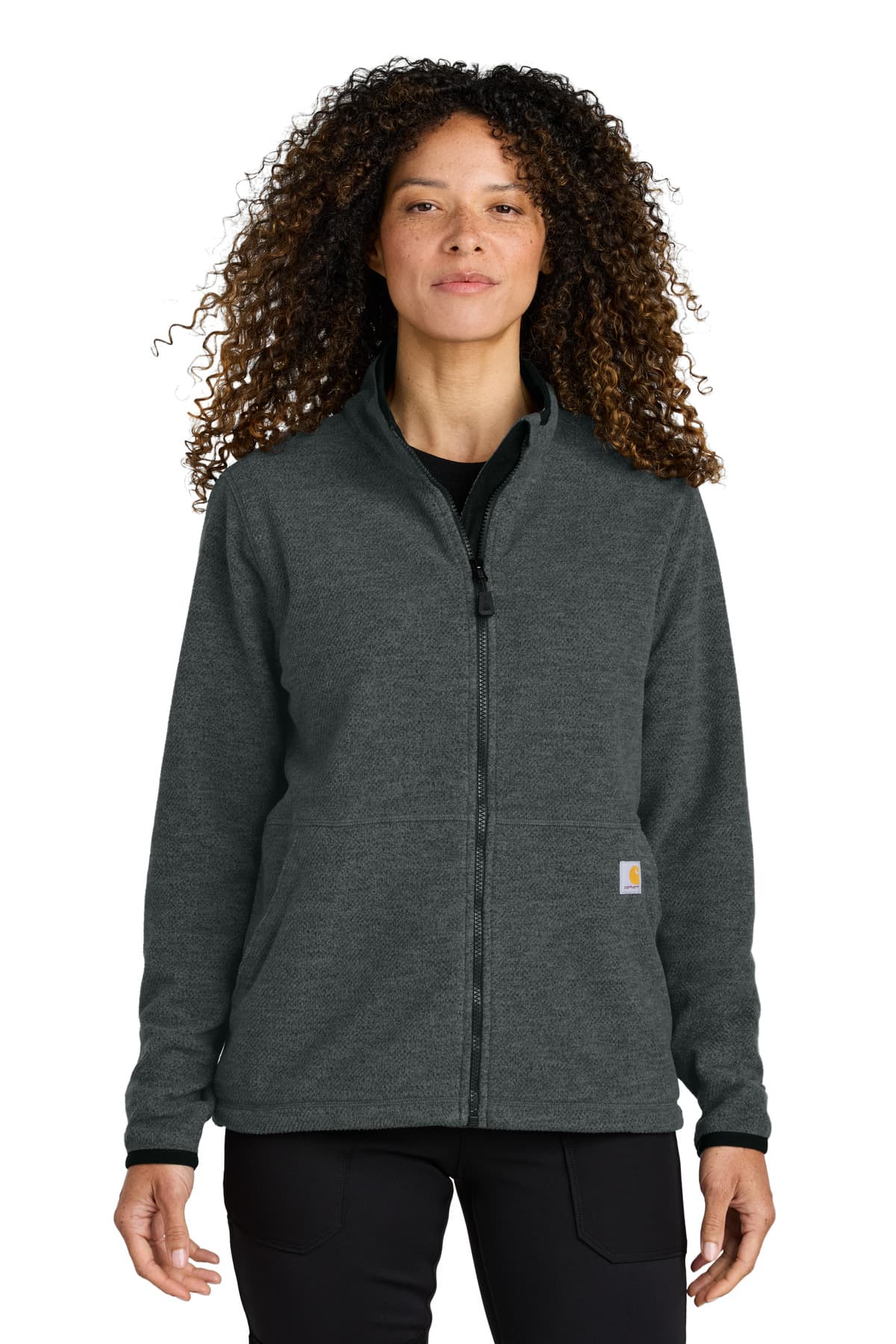 Carhartt ® Women's Textured Full-Zip Fleece Jacket CT106419 thumbnail 6