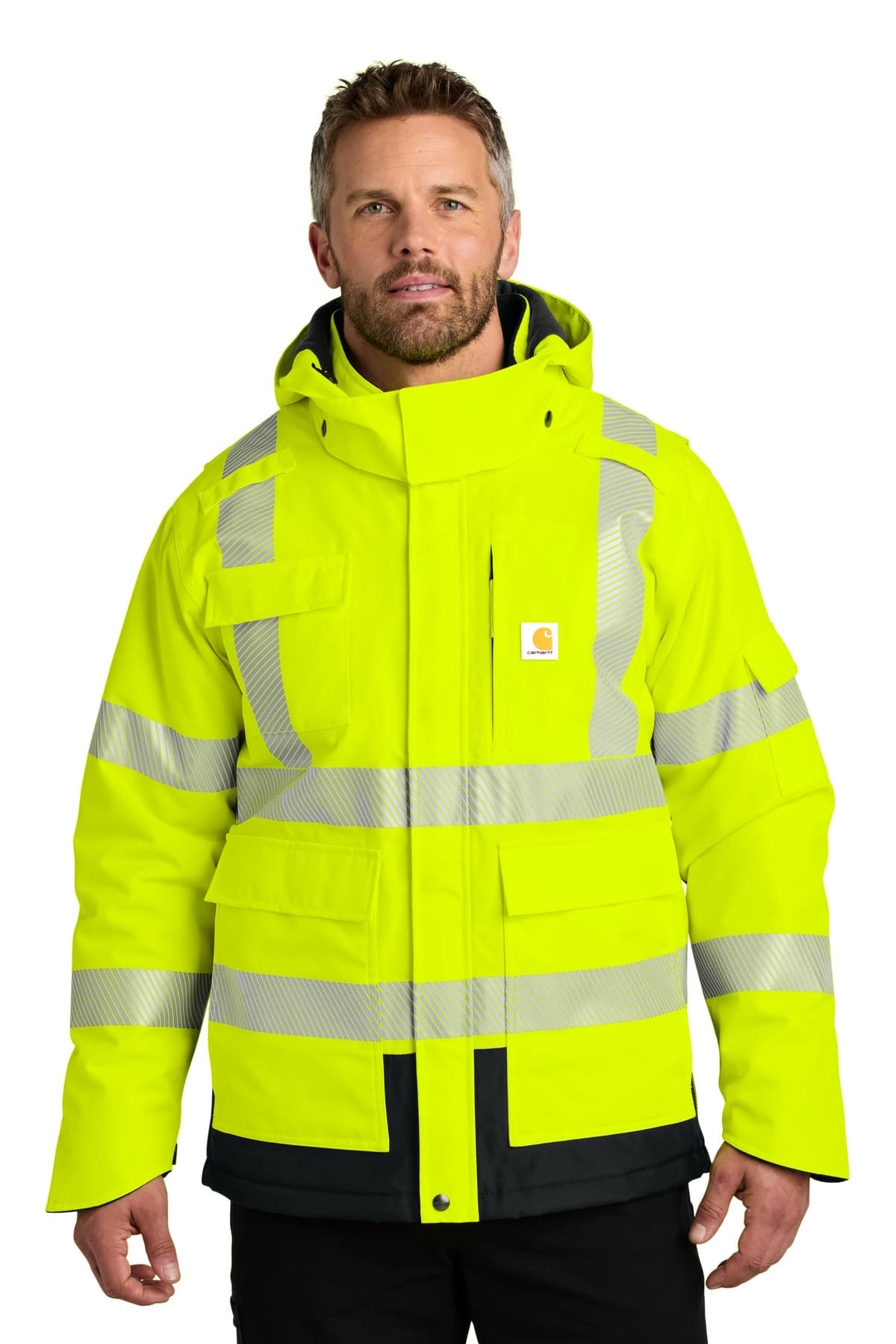 Carhartt ® ANSI 107 Class 3 Waterproof Heavyweight Insulated Jacket CT106694 thumbnail 6