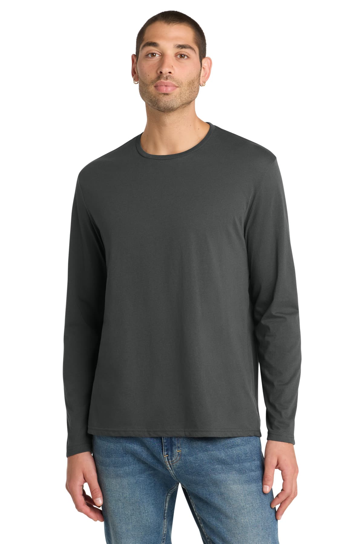 District ® Perfect Weight ® Long Sleeve Tee. DT105 thumbnail 6