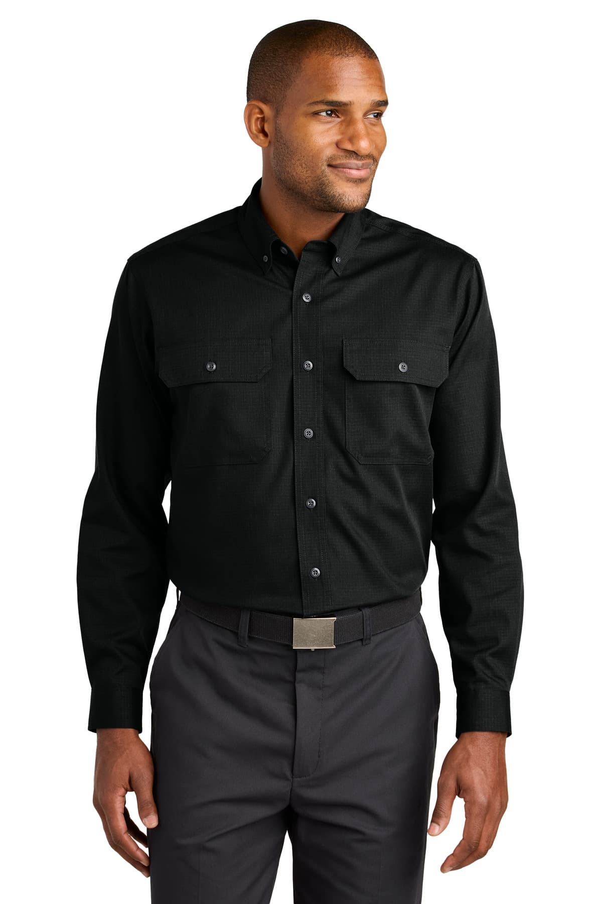 CornerStone ® Long Sleeve Select Ripstop Shirt CSW174 thumbnail 6