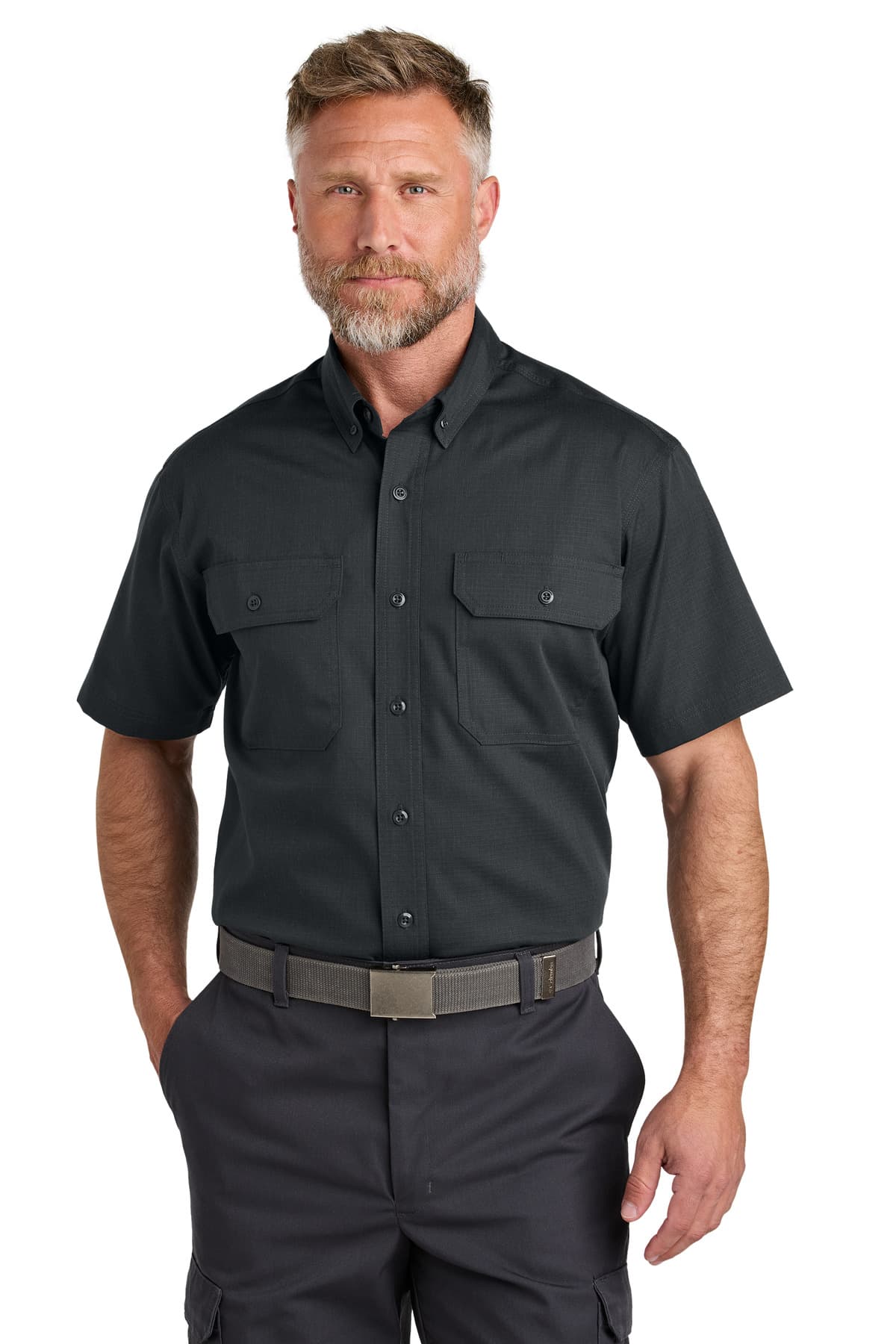 CornerStone ® Short Sleeve Select Ripstop Shirt CSW175 thumbnail 6