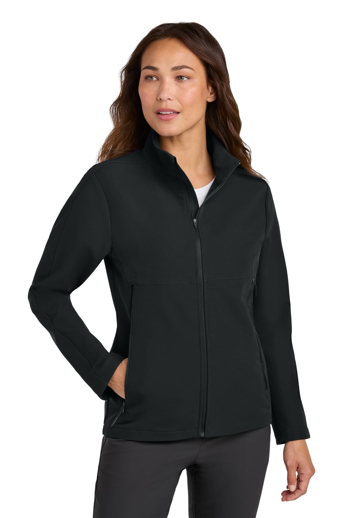 Nike Women's Full-Zip Soft Shell Jacket NKHM7937 thumbnail 6