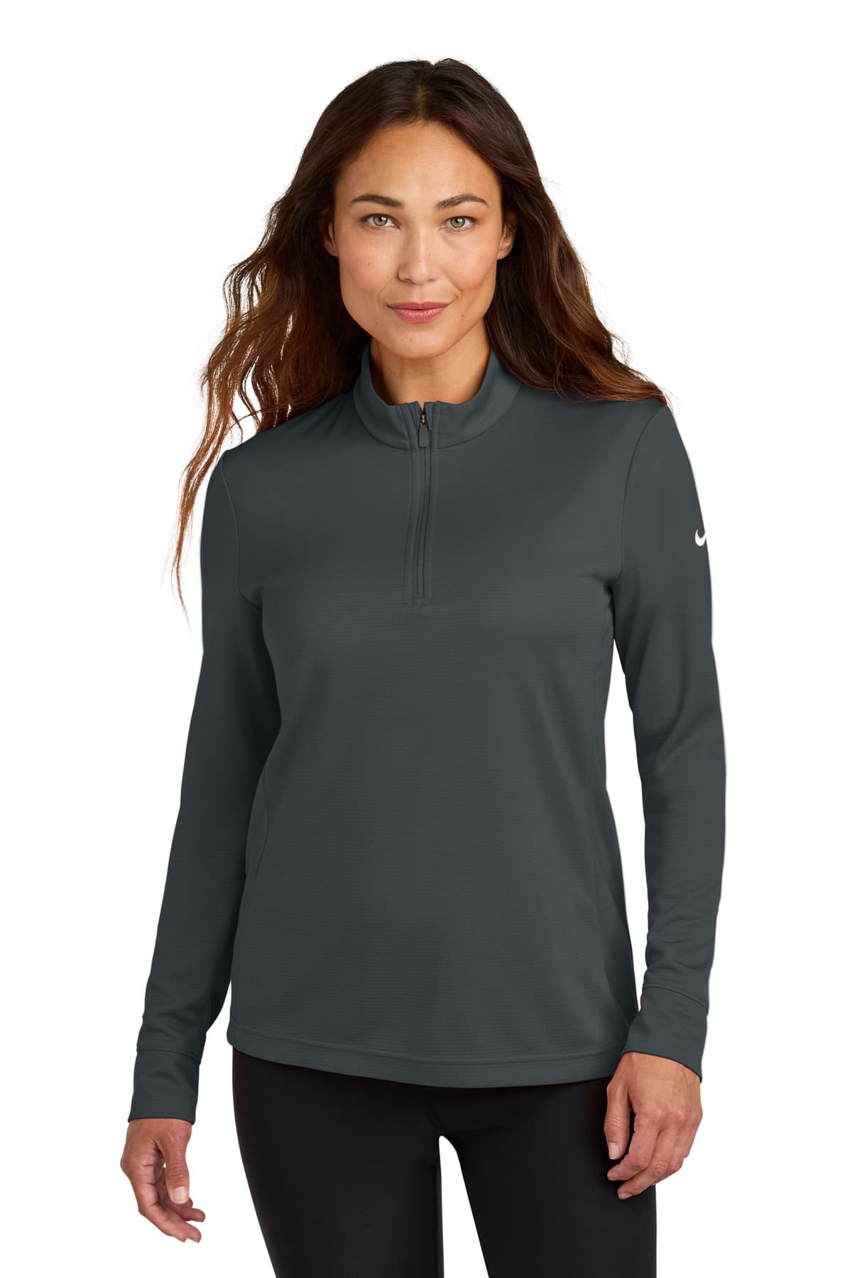 Nike Women's Essential 1/2-Zip Cover-Up NKHM7969 thumbnail 6