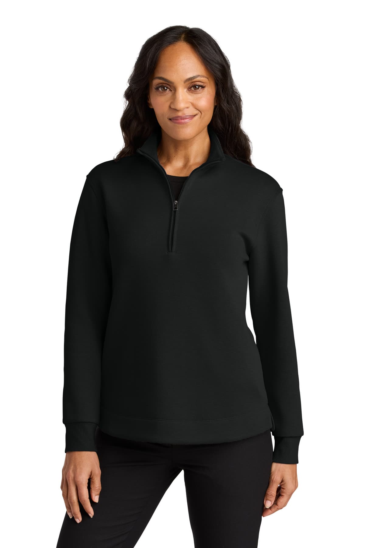 Port Authority ® Women's Wearever Signature Double Pique 1/4-Zip LK210 thumbnail 6