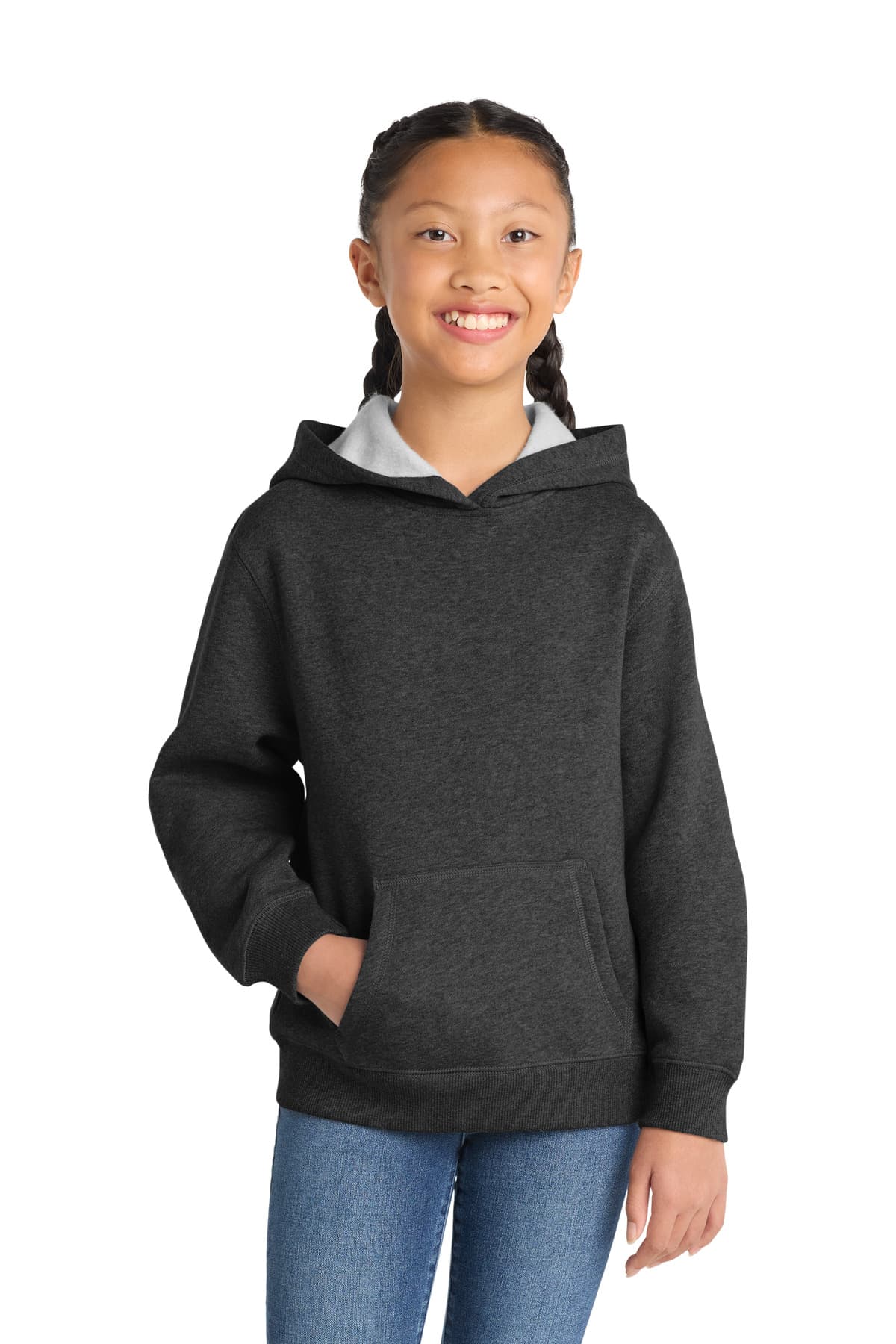 Sport-Tek ® Youth Pullover Hooded Sweatshirt. YST254 thumbnail 4