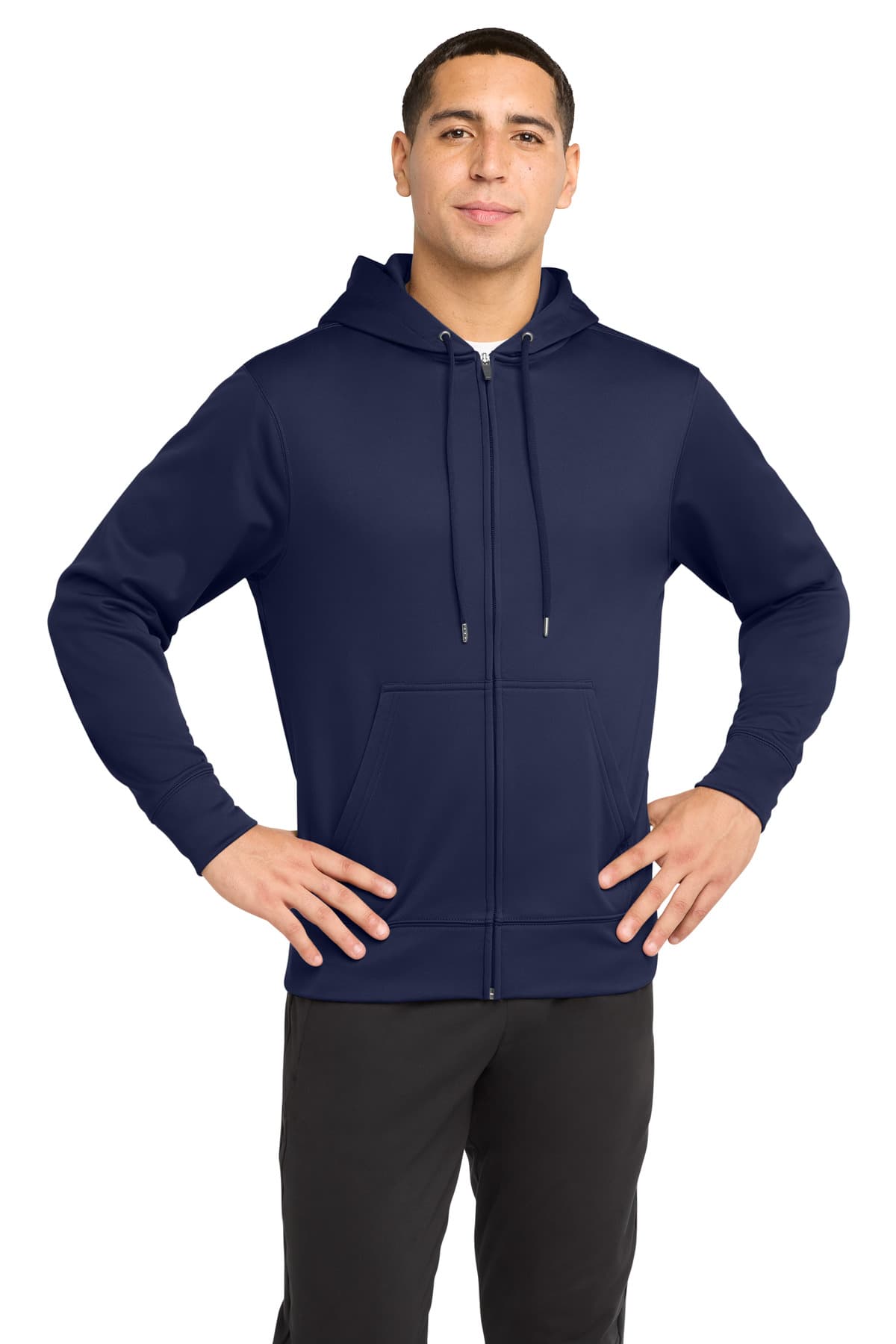 Sport-Tek ® Sport-Wick ® Fleece Full-Zip Hooded Jacket. ST238 thumbnail 7