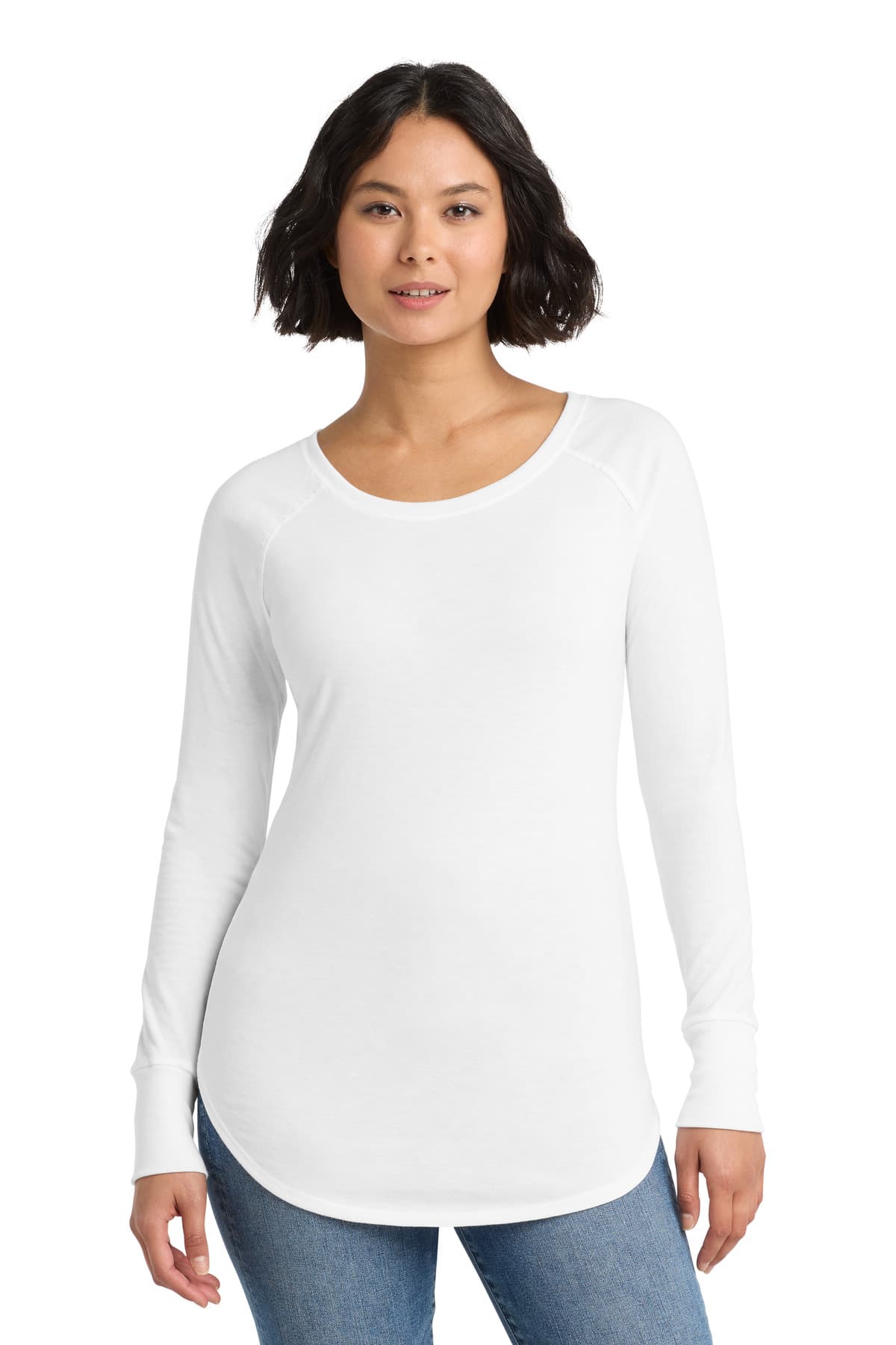 District ® Women's Perfect Tri ® Long Sleeve Tunic Tee. DT132L thumbnail 5