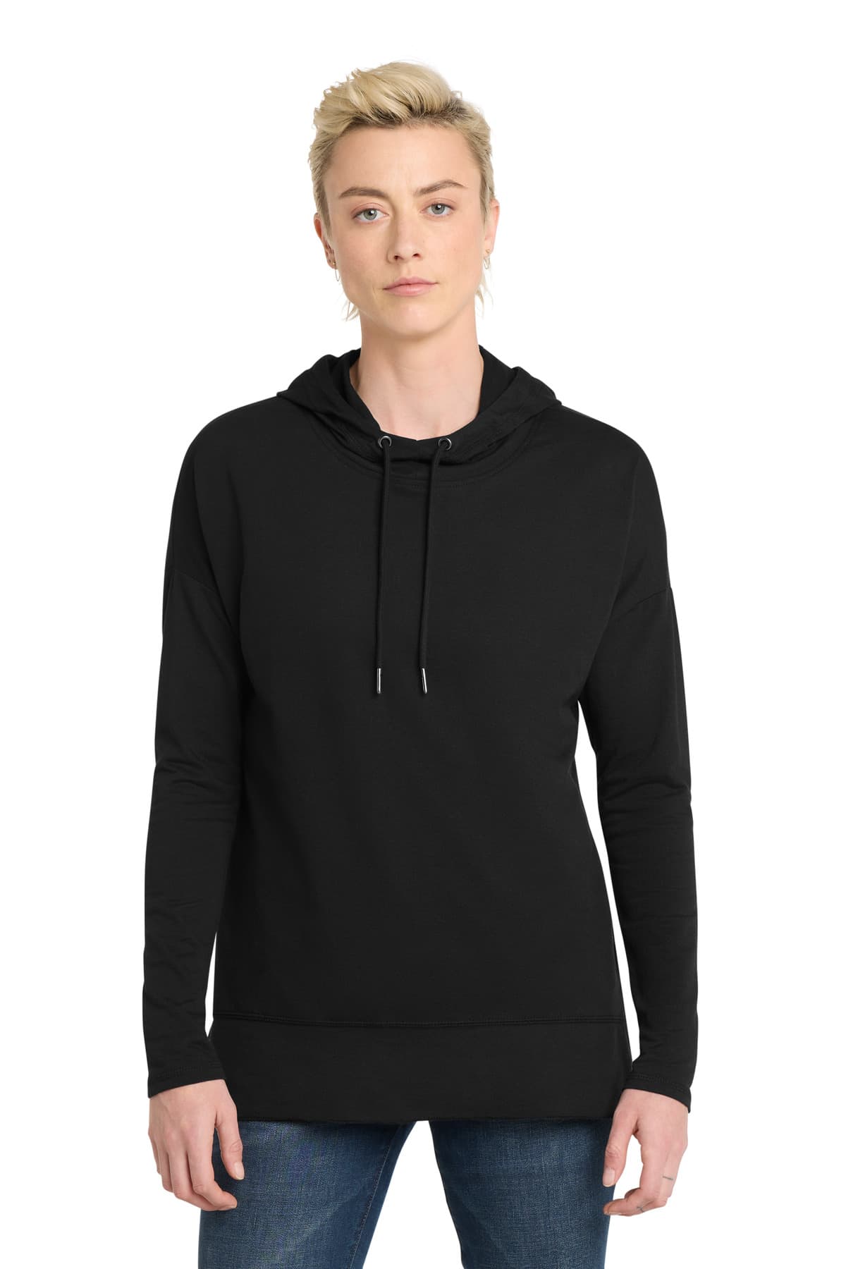 District ® Women's Featherweight French Terry ™ Hoodie DT671 thumbnail 4