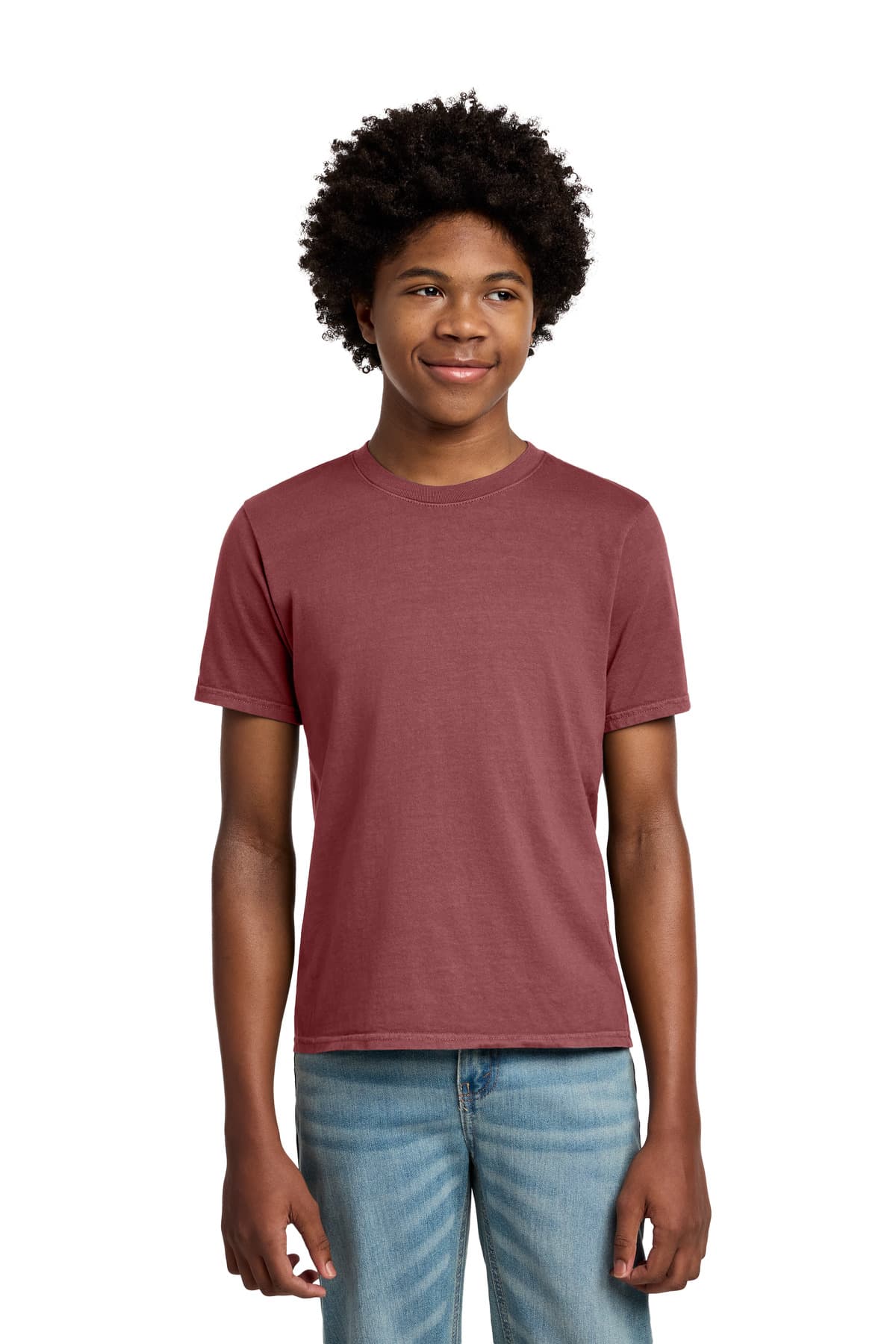 Port & Co ™ Youth Beach Wash ® Garment-Dyed Tee. PC099Y thumbnail 6