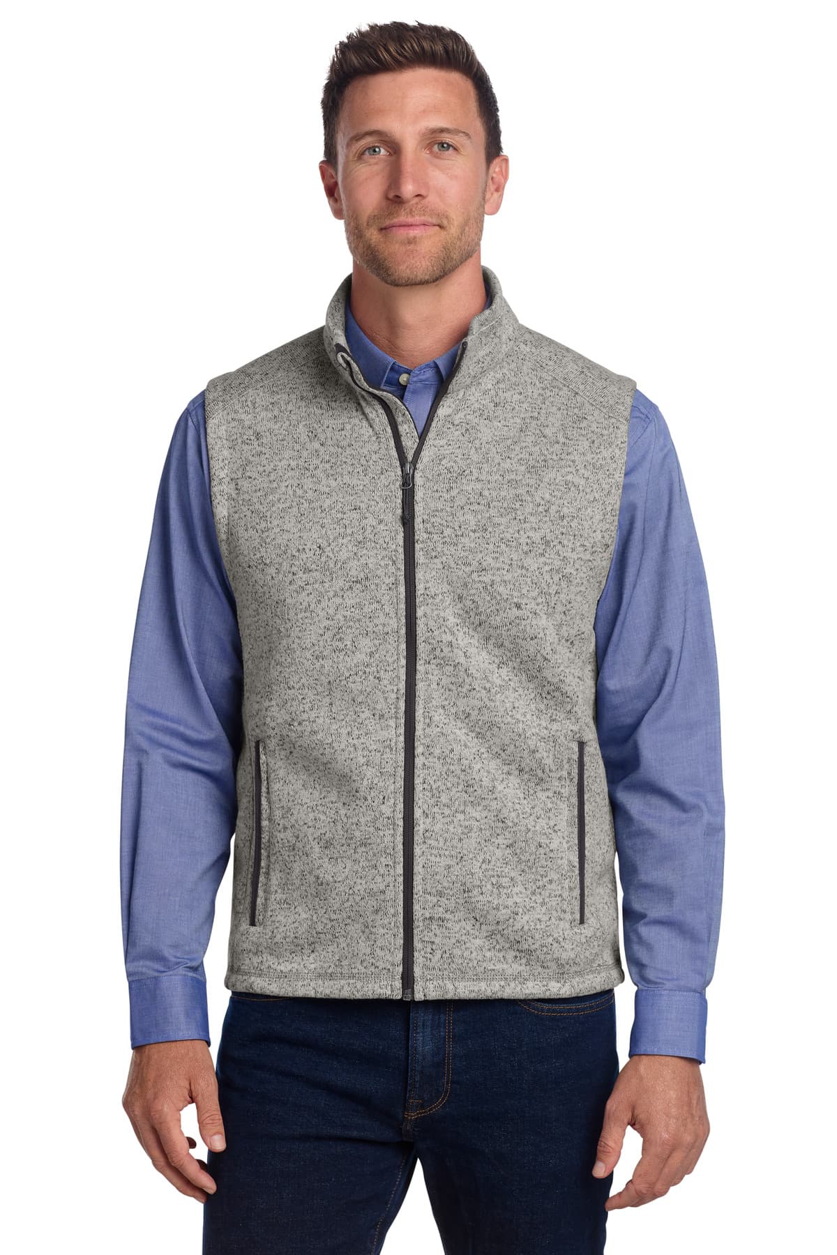 Port Authority ® Sweater Fleece Vest F236 thumbnail 4