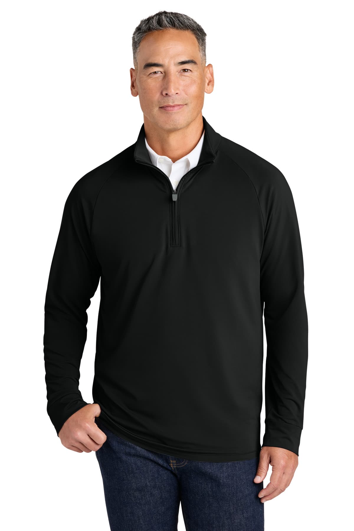 Brooks Brothers ® Luxe Performance 1/4-Zip BB18214 thumbnail 6