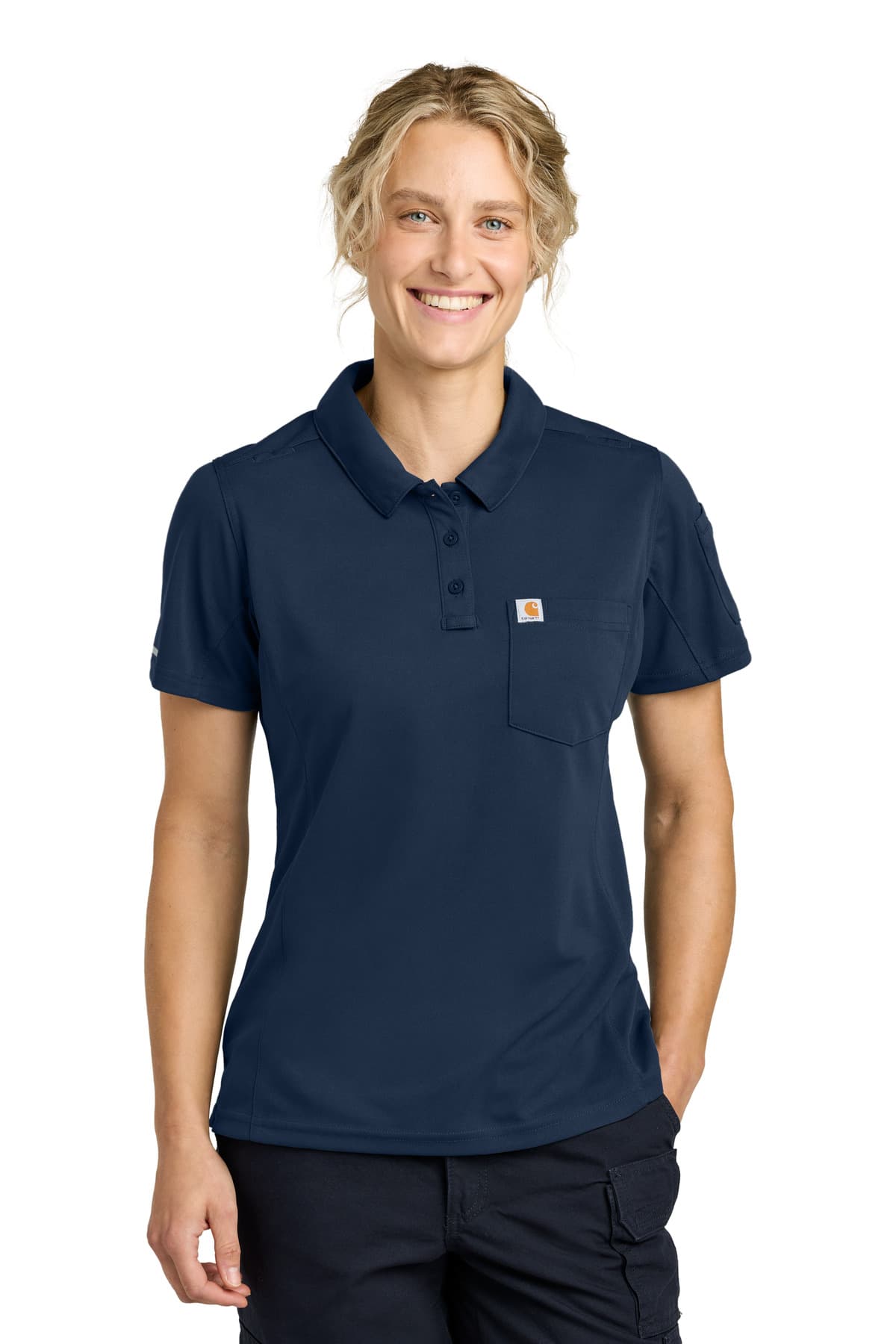 Carhartt ® Women's FLD & RSCU Polo CTC12119 thumbnail 7