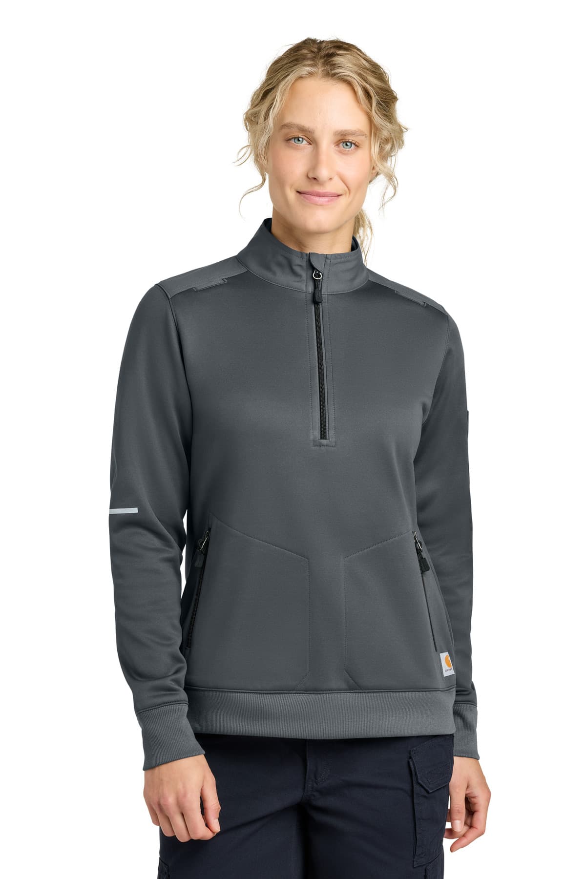 Carhartt ® Women's FLD & RSCU 1/2-Zip Mid-Layer CTC82912 thumbnail 6