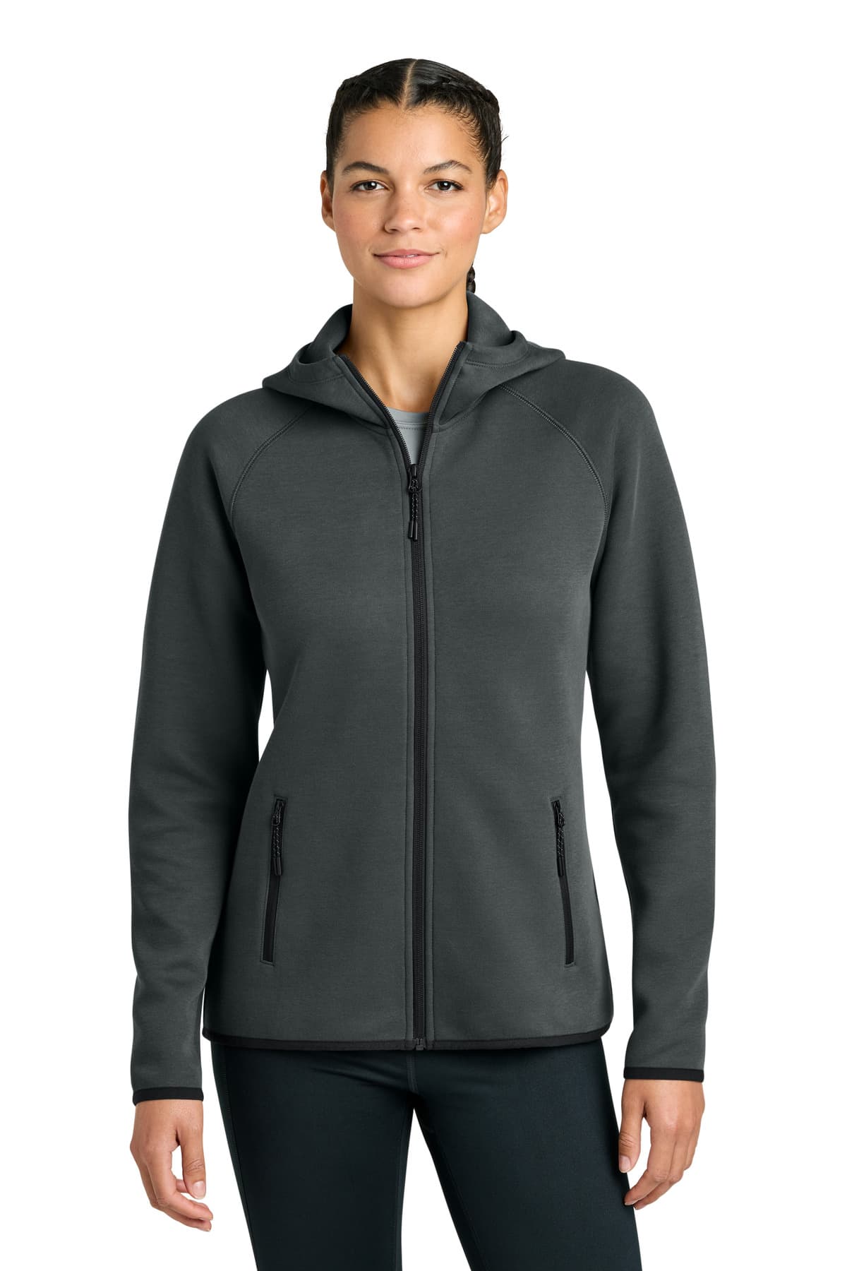 Sport-Tek ® Women's Phenom Full-Zip Hoodie LST840 thumbnail 6